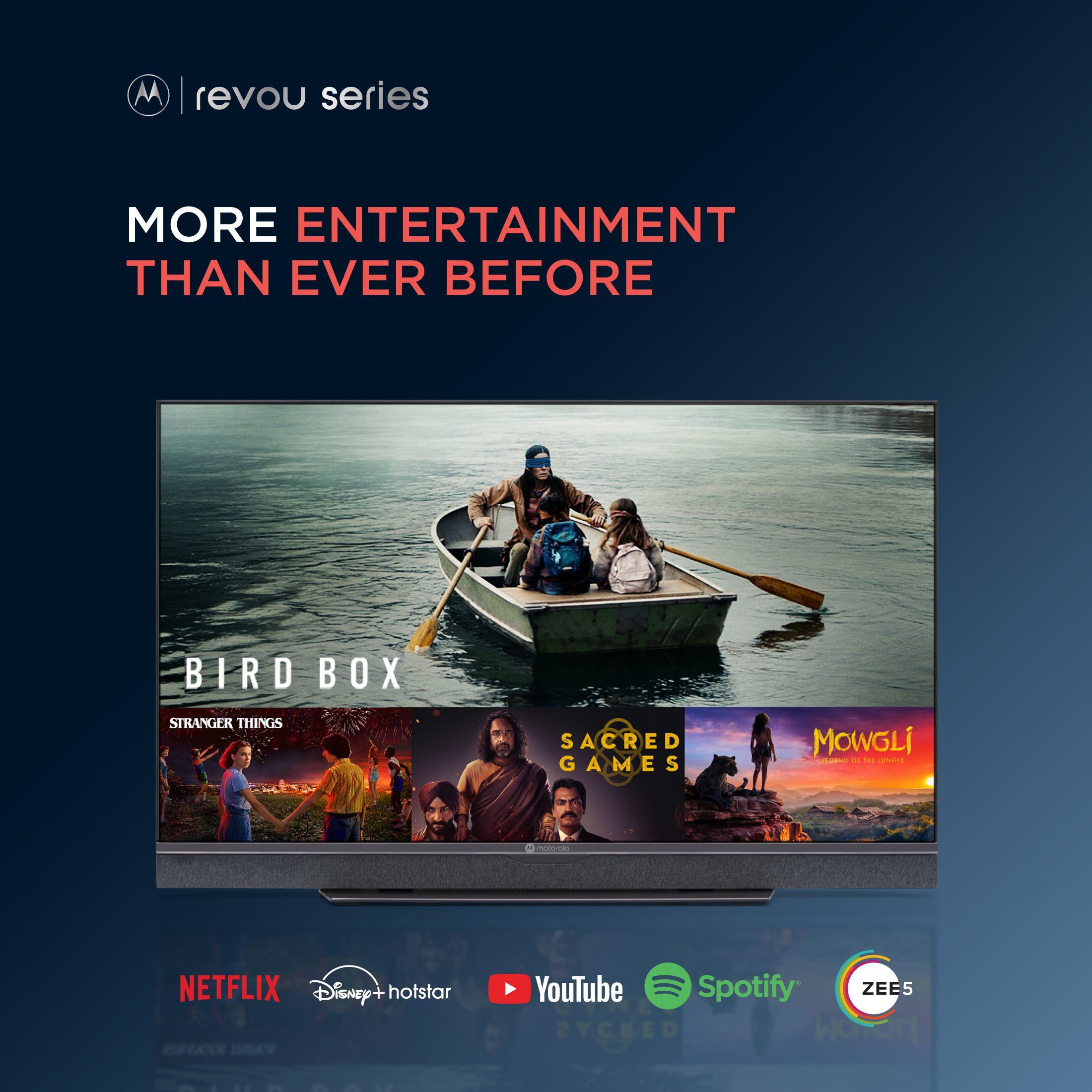 MOTOROLA  Revou (43 inch) Ultra HD (4K)ADS (43SAUHDMG/43SAUHDMG.)