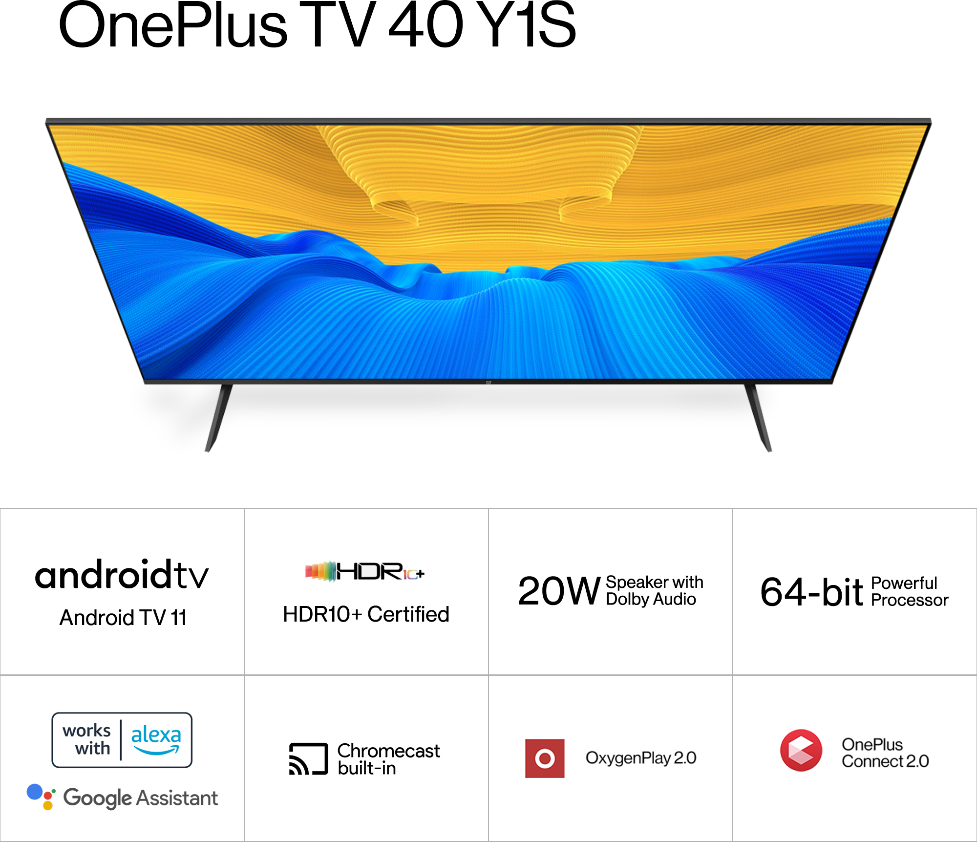 OnePlus Y1S (40 inch) Full HDLED (40FA1A00) OnePlus Y1S (40 inch) Full HDLED (40FA1A00)