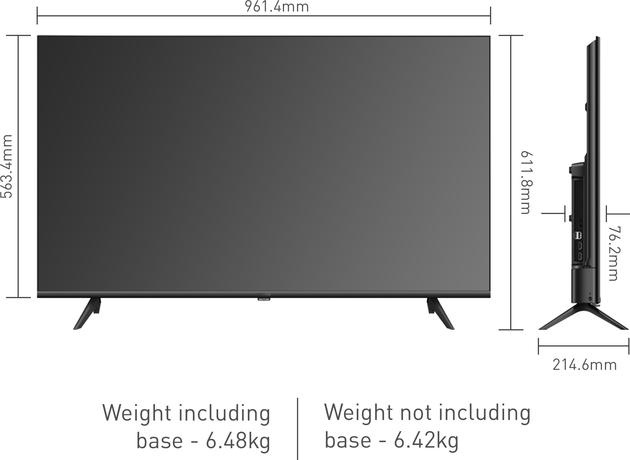 Infinix X3 (43 inch) Full HDVA Panel (43X3) Infinix X3 (43 inch) Full HDVA Panel (43X3)