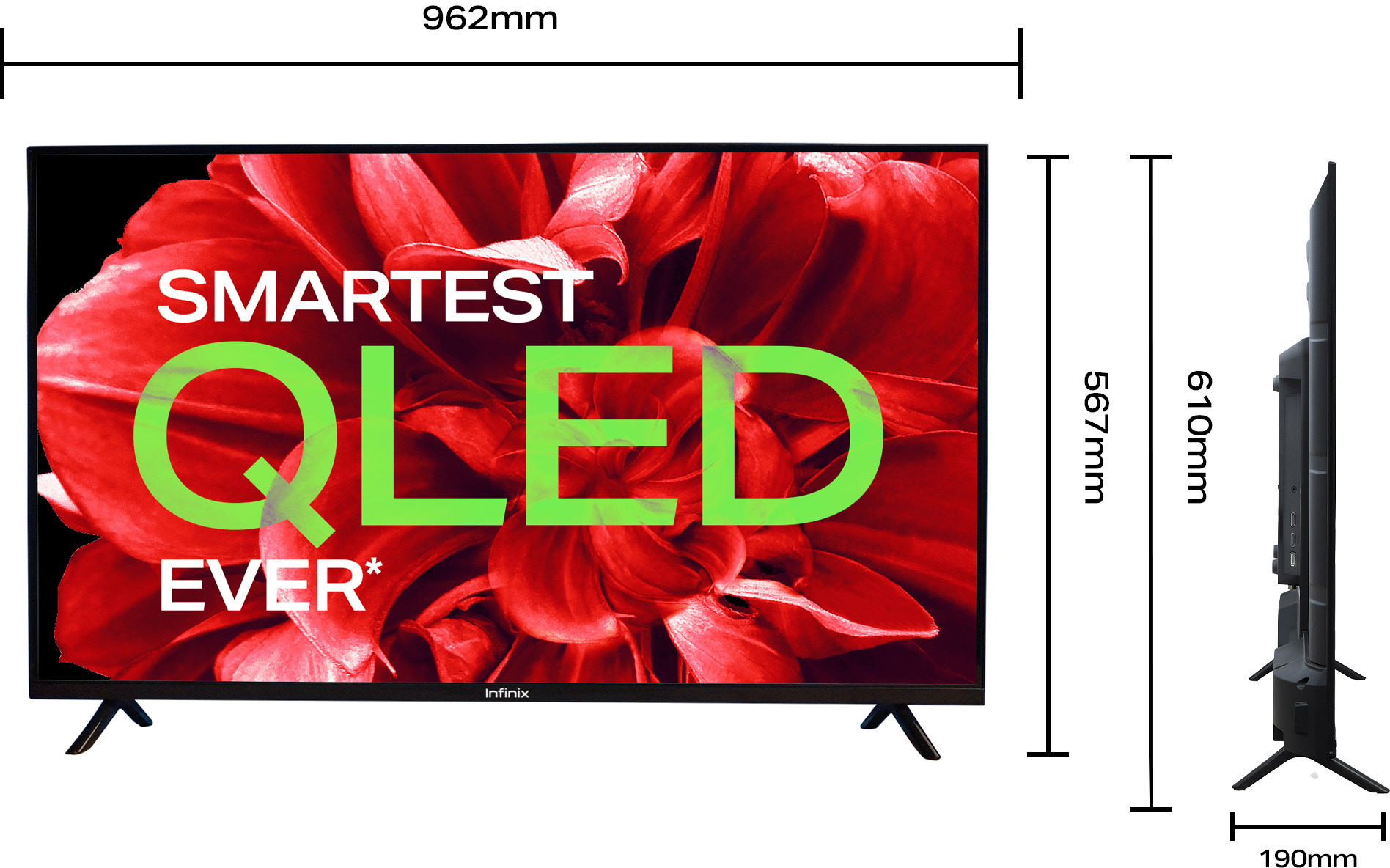 Infinix (43 inch) Ultra HD (4K) (43W1 Q) Infinix (43 inch) Ultra HD (4K) (43W1 Q)