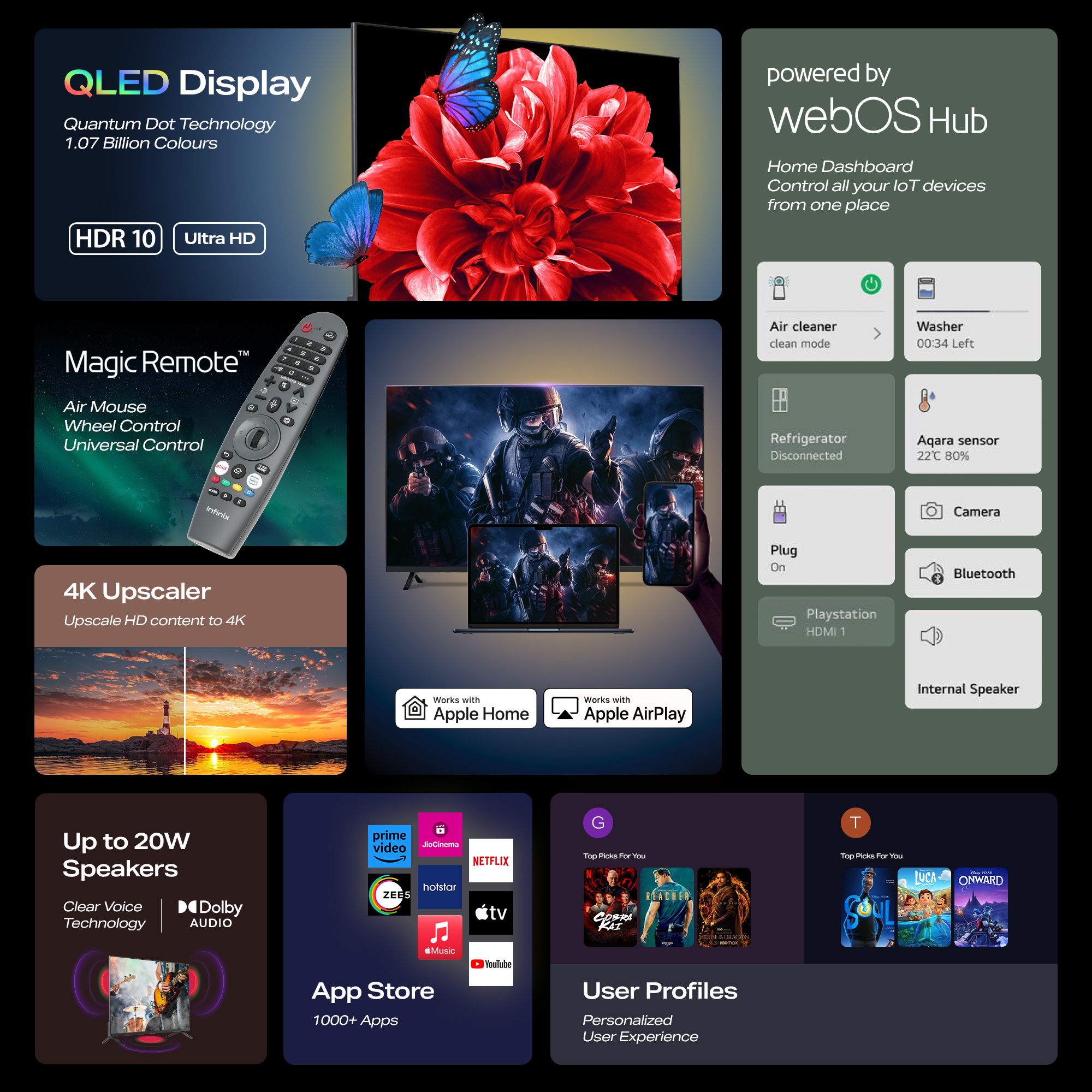 Infinix (43 inch) Ultra HD (4K) (43W1 Q) Infinix (43 inch) Ultra HD (4K) (43W1 Q)