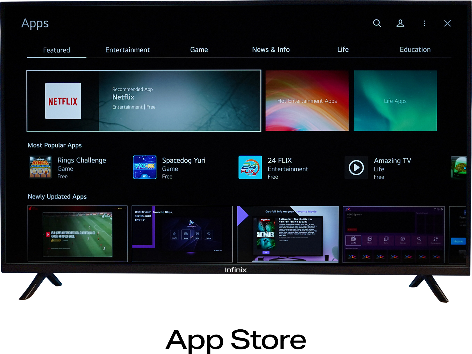 Infinix (43 inch) Ultra HD (4K) (43W1 Q) Infinix (43 inch) Ultra HD (4K) (43W1 Q)