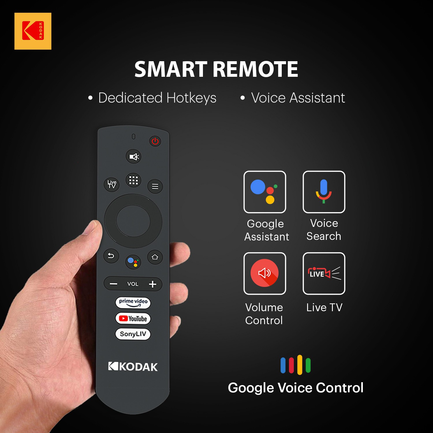 KODAK  7XPro (43 inch) Ultra HD (4K)IPS (43UHDX7XPROBL)