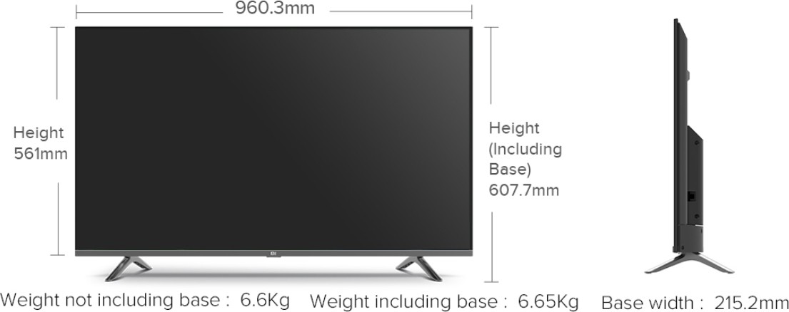 Xiaomi  4A Horizon Edition (43 inch) Full HD (L43M6-EI)