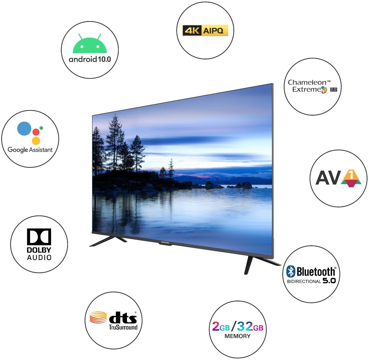 Coocaa (50 inch) Ultra HD (4K) (50S6G Pro) Coocaa (50 inch) Ultra HD (4K) (50S6G Pro)