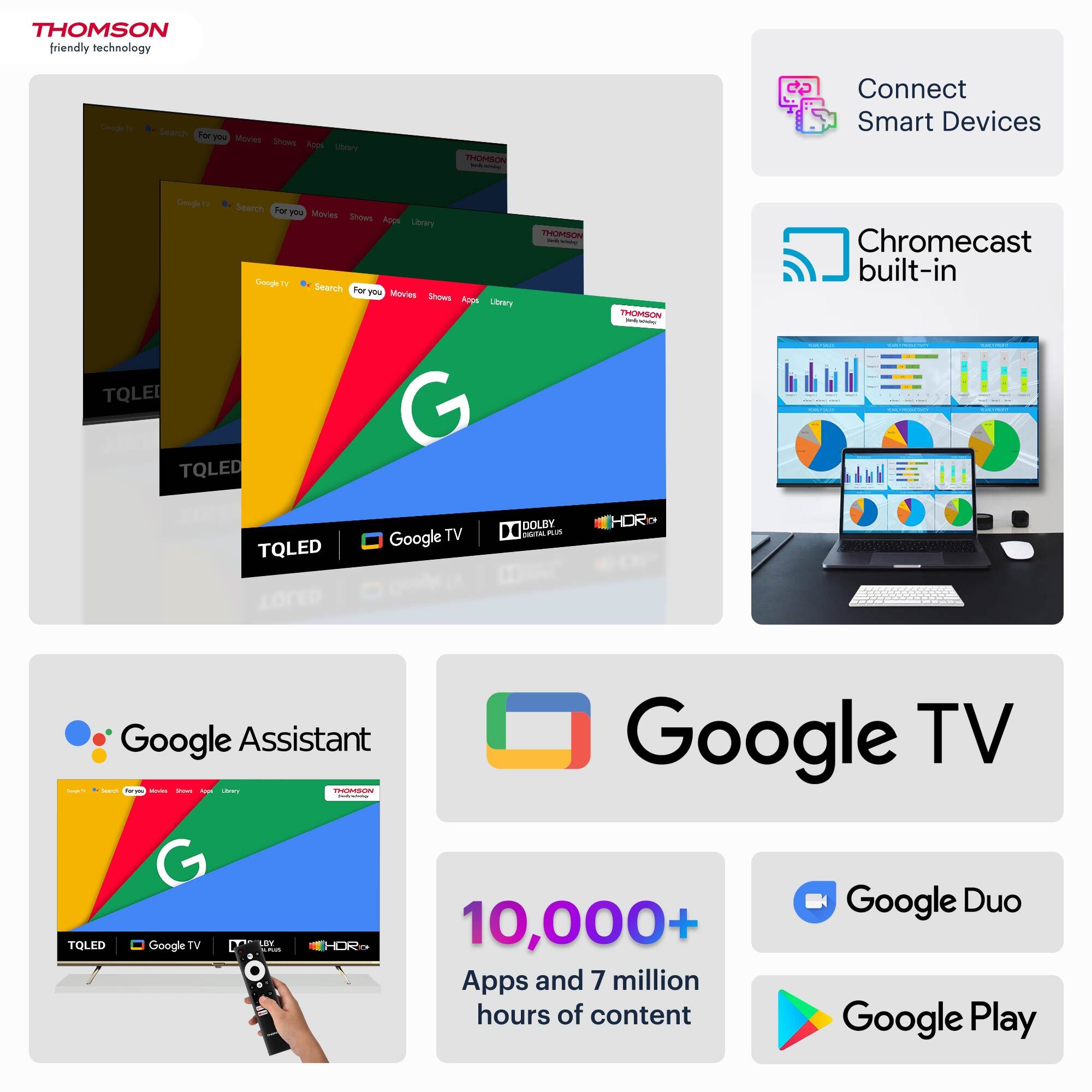 Thomson (43 inch) Ultra HD (4K)IPS (43OPMAXGT9010) Thomson (43 inch) Ultra HD (4K)IPS (43OPMAXGT9010)