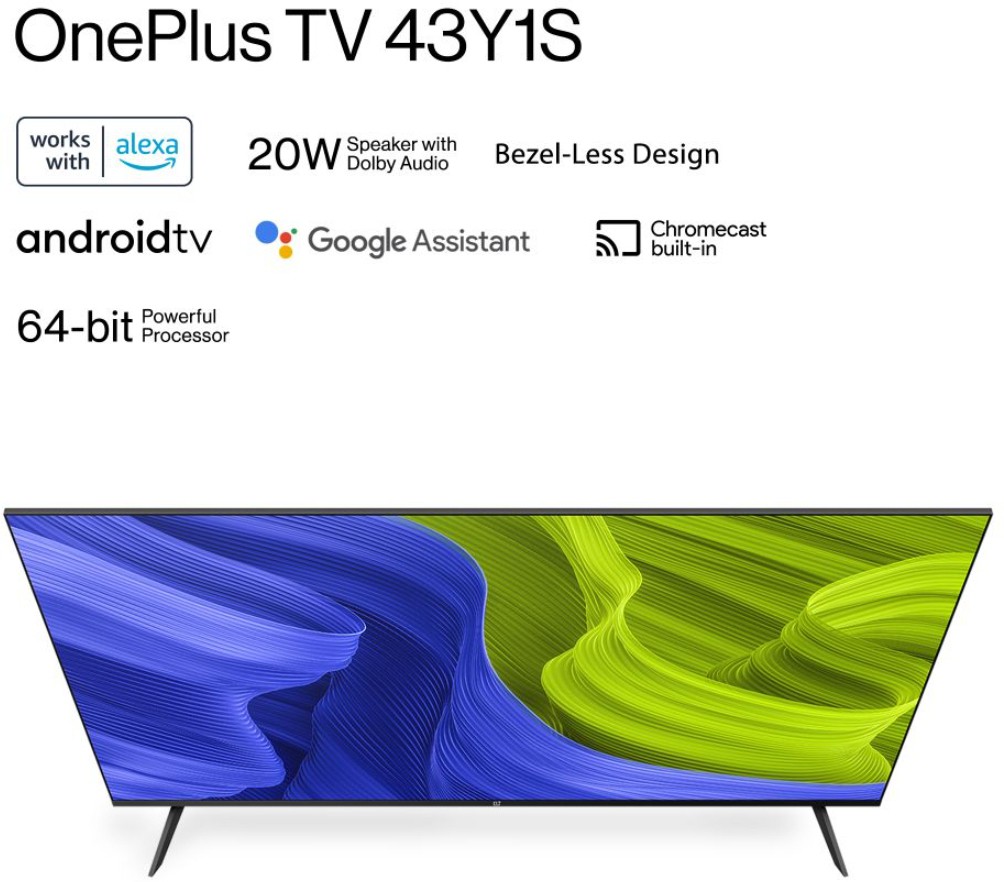 OnePlus Y1S (43 inch) Full HDLED (43FD2A00) OnePlus Y1S (43 inch) Full HDLED (43FD2A00)