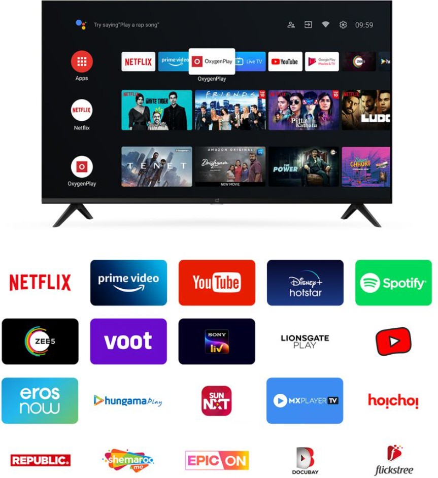 OnePlus Y1S (43 inch) Full HDLED (43FD2A00) OnePlus Y1S (43 inch) Full HDLED (43FD2A00)
