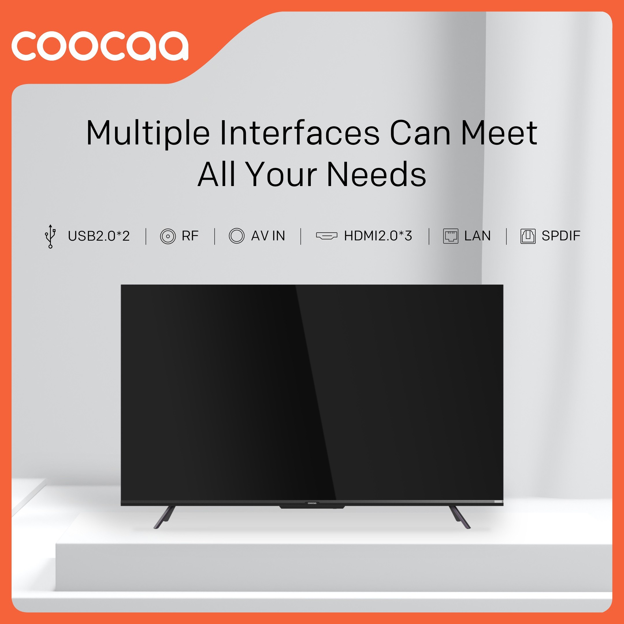 Coocaa Frameless (43 inch) Ultra HD (4K)IPS (43Y72) Coocaa Frameless (43 inch) Ultra HD (4K)IPS (43Y72)