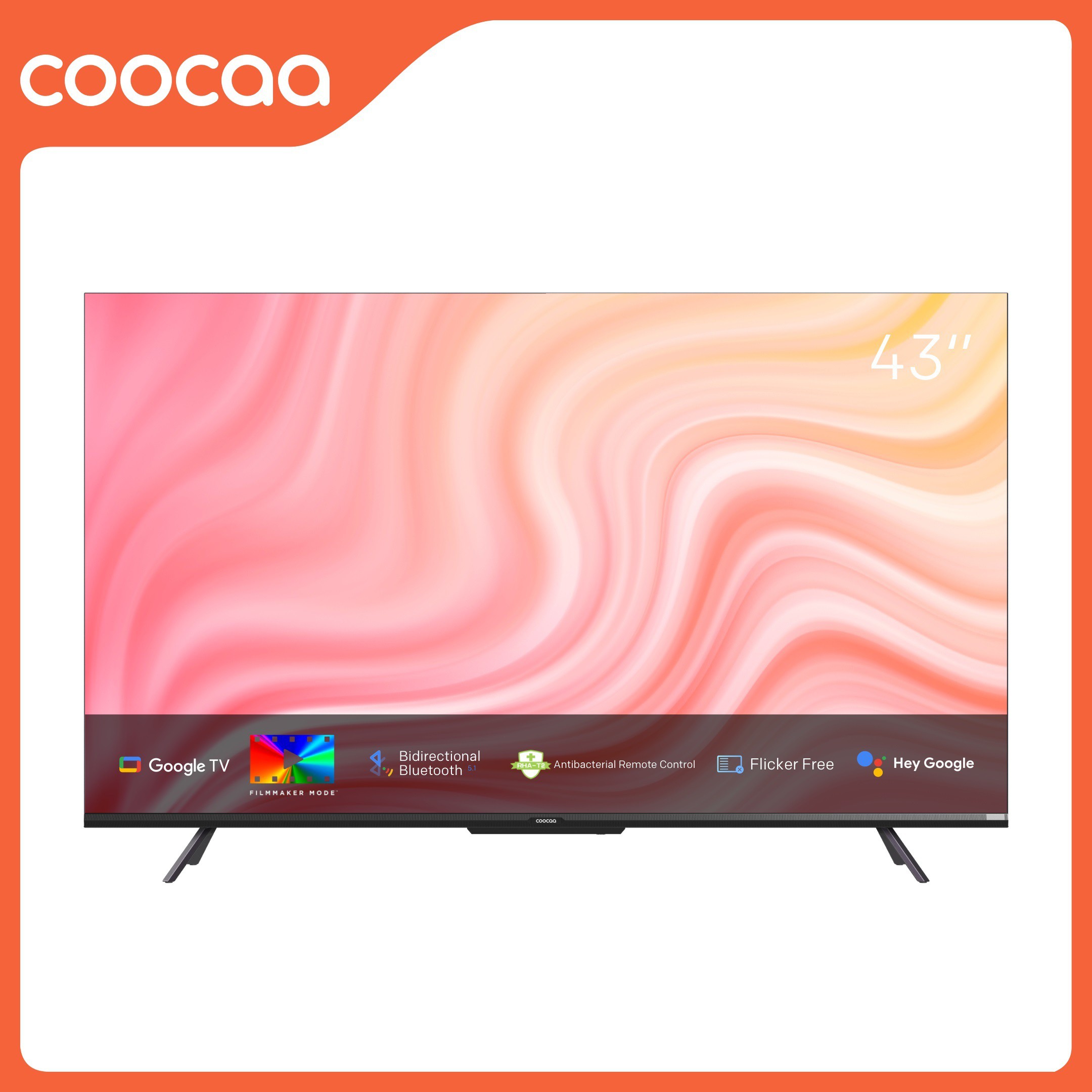 Coocaa Frameless (43 inch) Ultra HD (4K)IPS (43Y72) Coocaa Frameless (43 inch) Ultra HD (4K)IPS (43Y72)