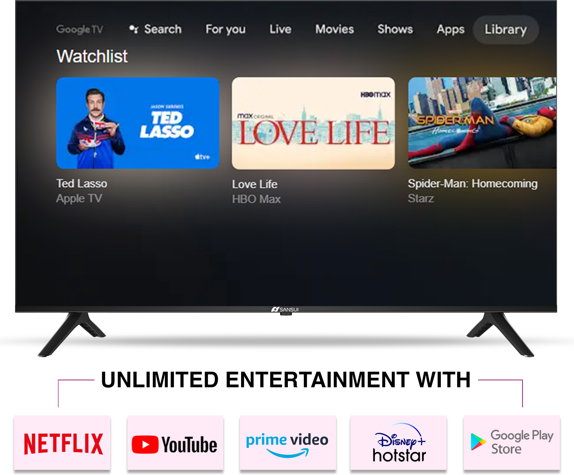 Sansui (50 inch) Ultra HD (4K)A+ Grade (JSW50GSUHD) Sansui (50 inch) Ultra HD (4K)A+ Grade (JSW50GSUHD)