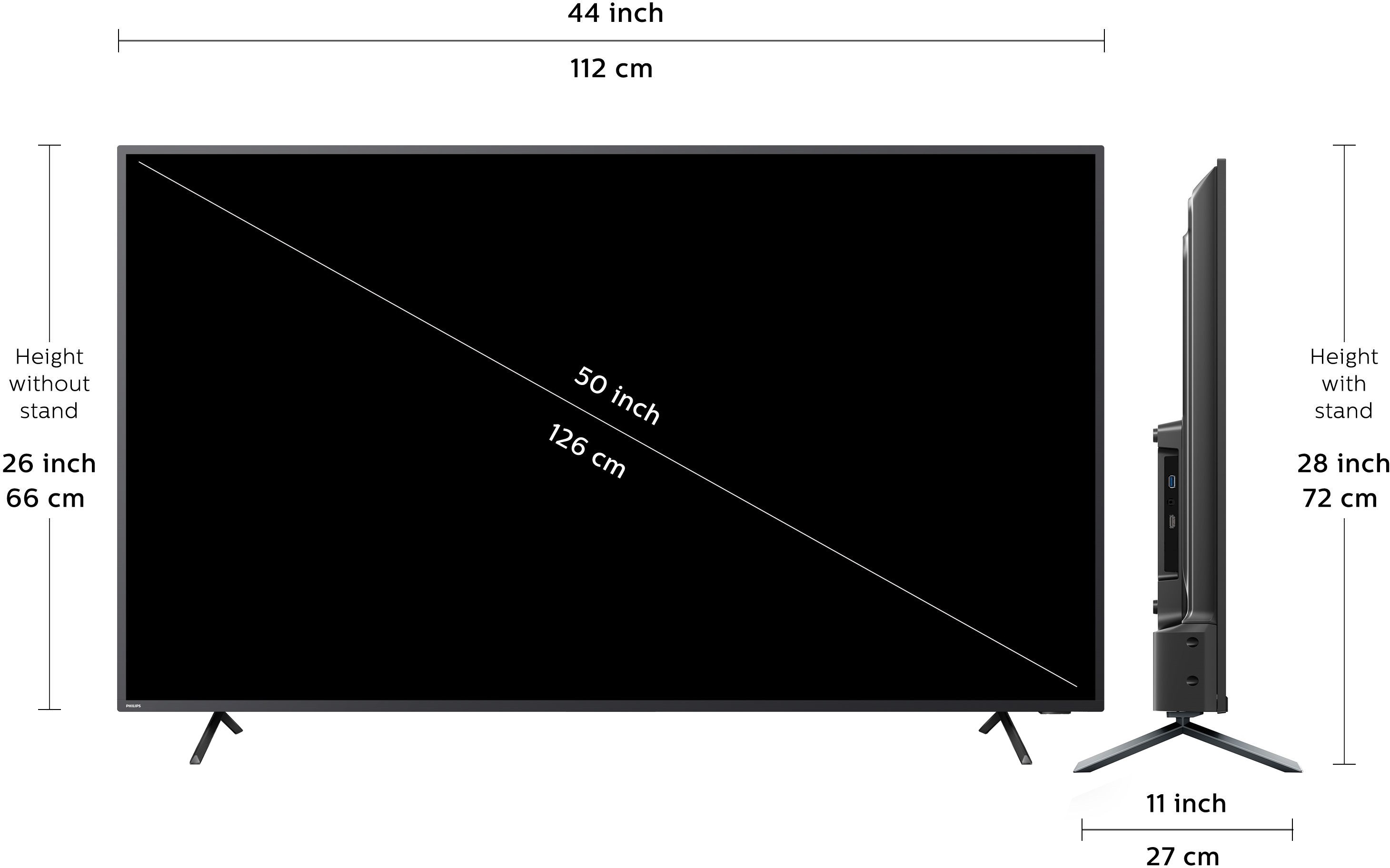 PHILIPS 8200 Series (50 inch) Ultra HD (4K)LED (50PUT8215/94) PHILIPS 8200 Series (50 inch) Ultra HD (4K)LED (50PUT8215/94)