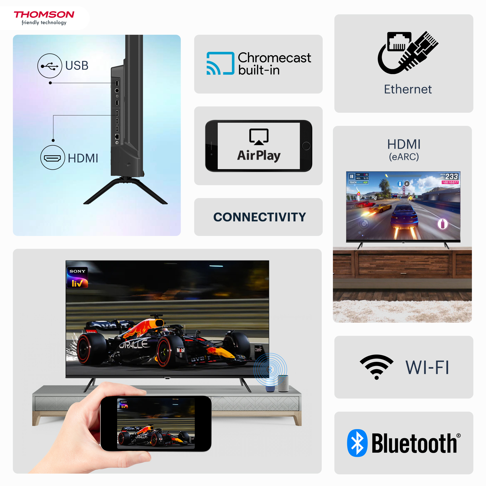 Thomson (50 inch) Ultra HD (4K)IPS (50OPMAXGT9020) Thomson (50 inch) Ultra HD (4K)IPS (50OPMAXGT9020)