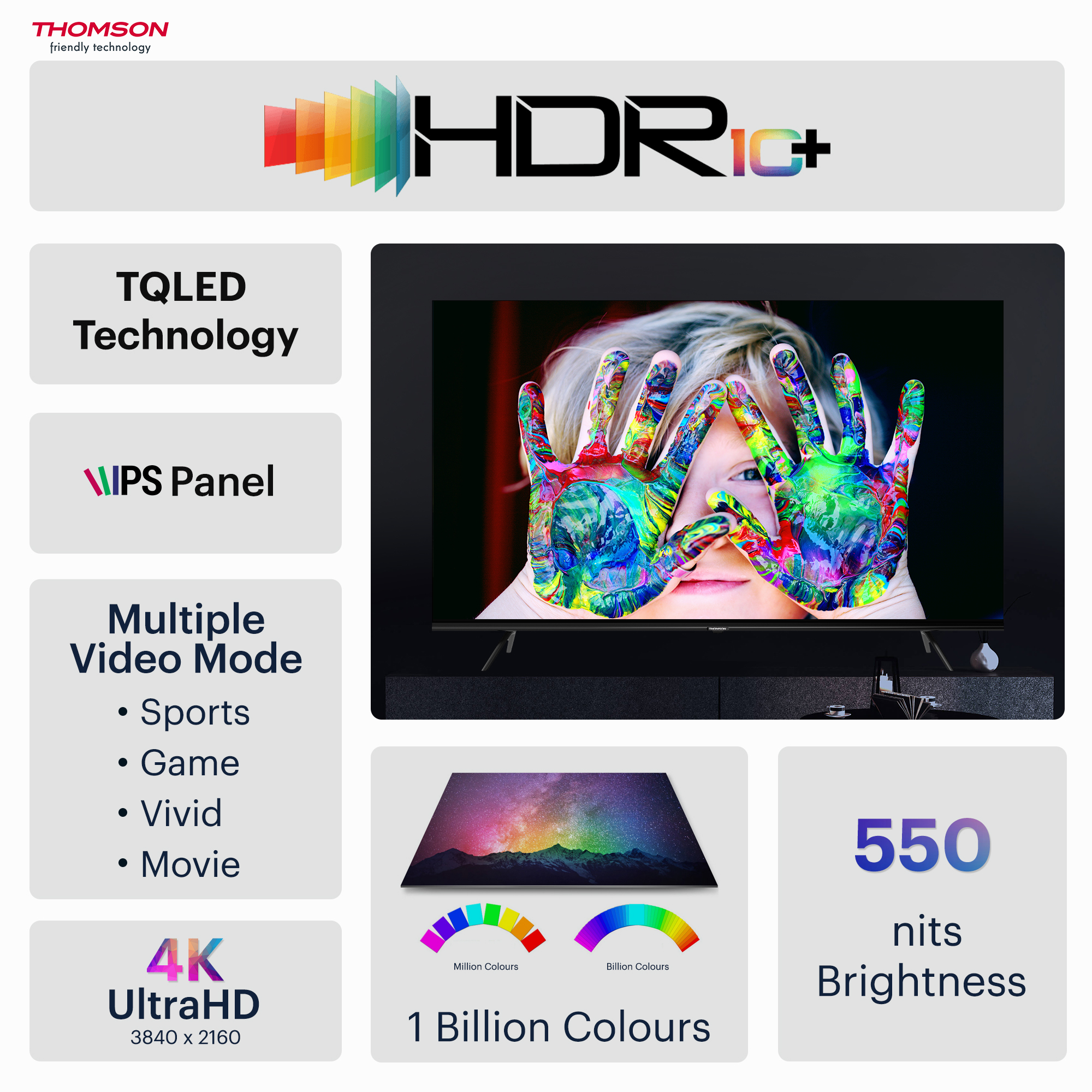 Thomson (50 inch) Ultra HD (4K)IPS (50OPMAXGT9020) Thomson (50 inch) Ultra HD (4K)IPS (50OPMAXGT9020)