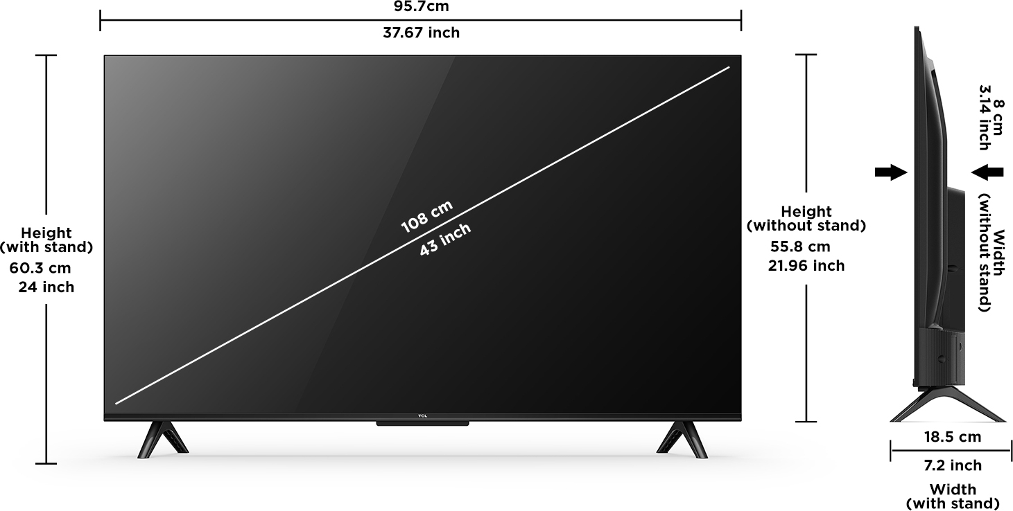 TCL (43 inch) Ultra HD (4K)LED (43P635 Pro) TCL (43 inch) Ultra HD (4K)LED (43P635 Pro)