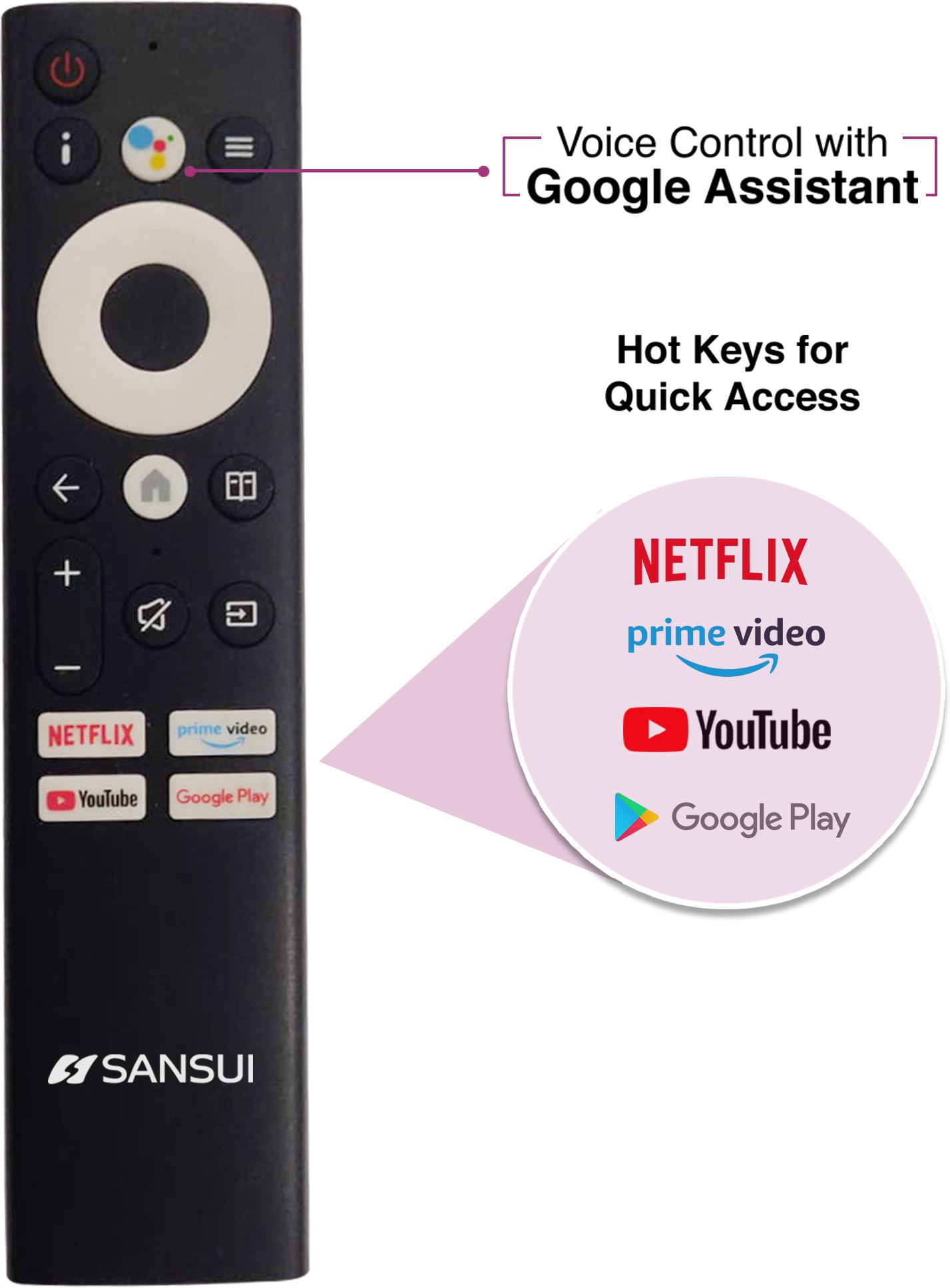 Sansui (50 inch) Ultra HD (4K) (JSW50ASUHD) Sansui (50 inch) Ultra HD (4K) (JSW50ASUHD)
