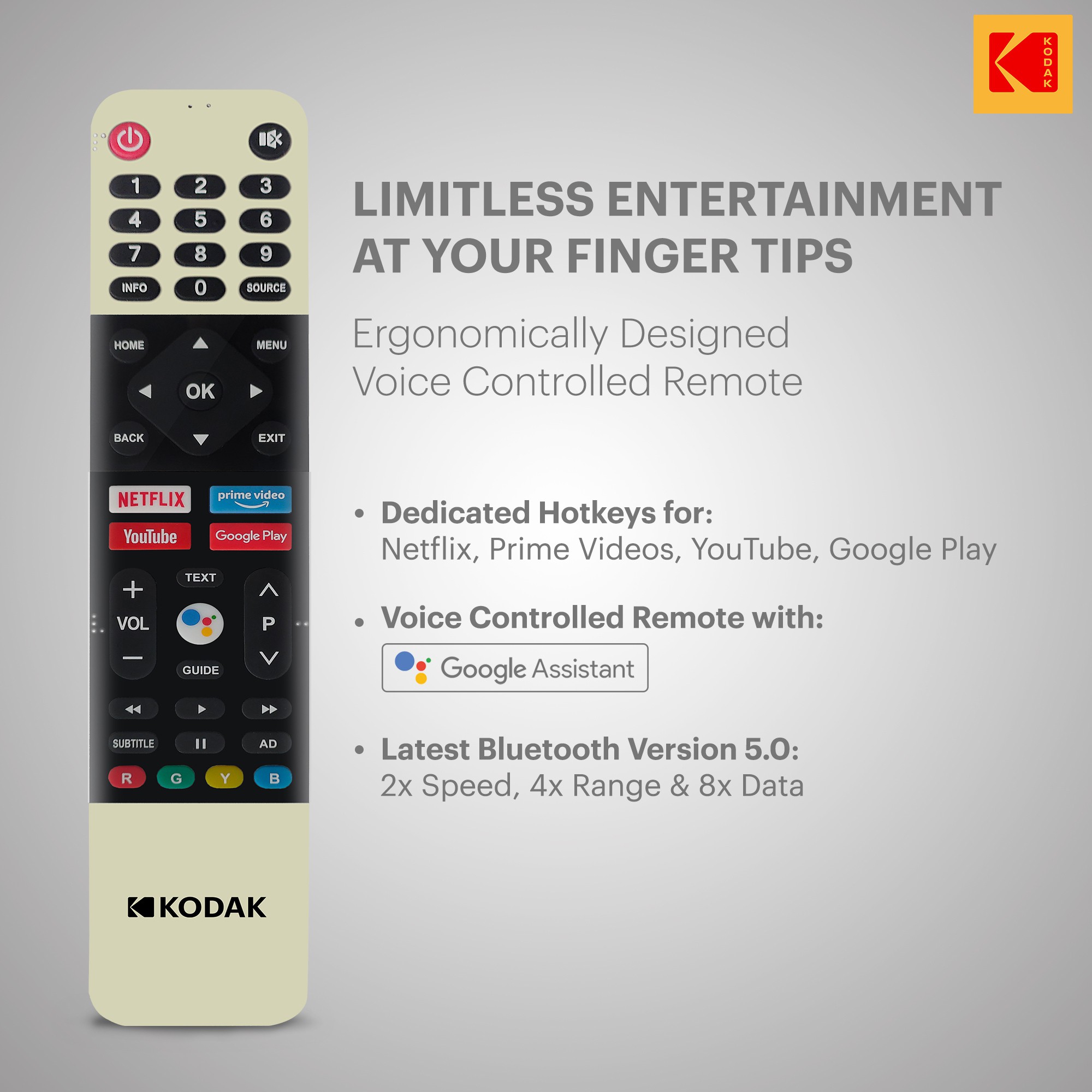 KODAK CA Series (50 inch) Ultra HD (4K) (50CA7077) KODAK CA Series (50 inch) Ultra HD (4K) (50CA7077)