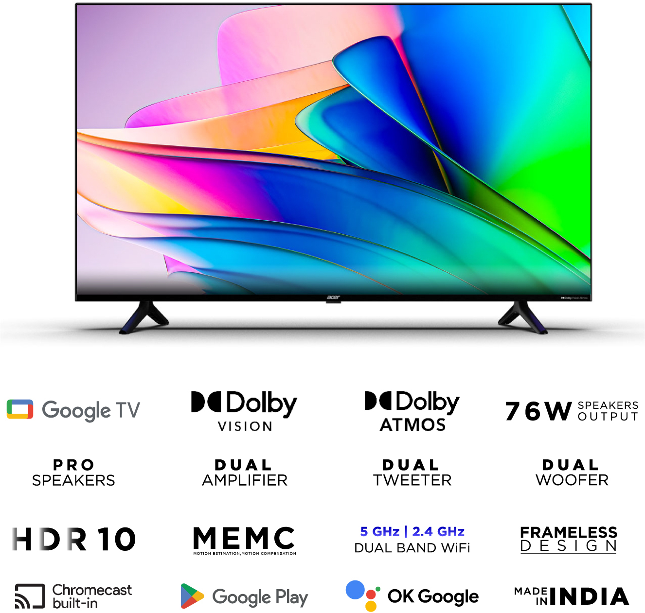 Acer H PRO Series (43 inch) Ultra HD (4K)VA Panel (AR43GR2851UDPRO) Acer H PRO Series (43 inch) Ultra HD (4K)VA Panel (AR43GR2851UDPRO)