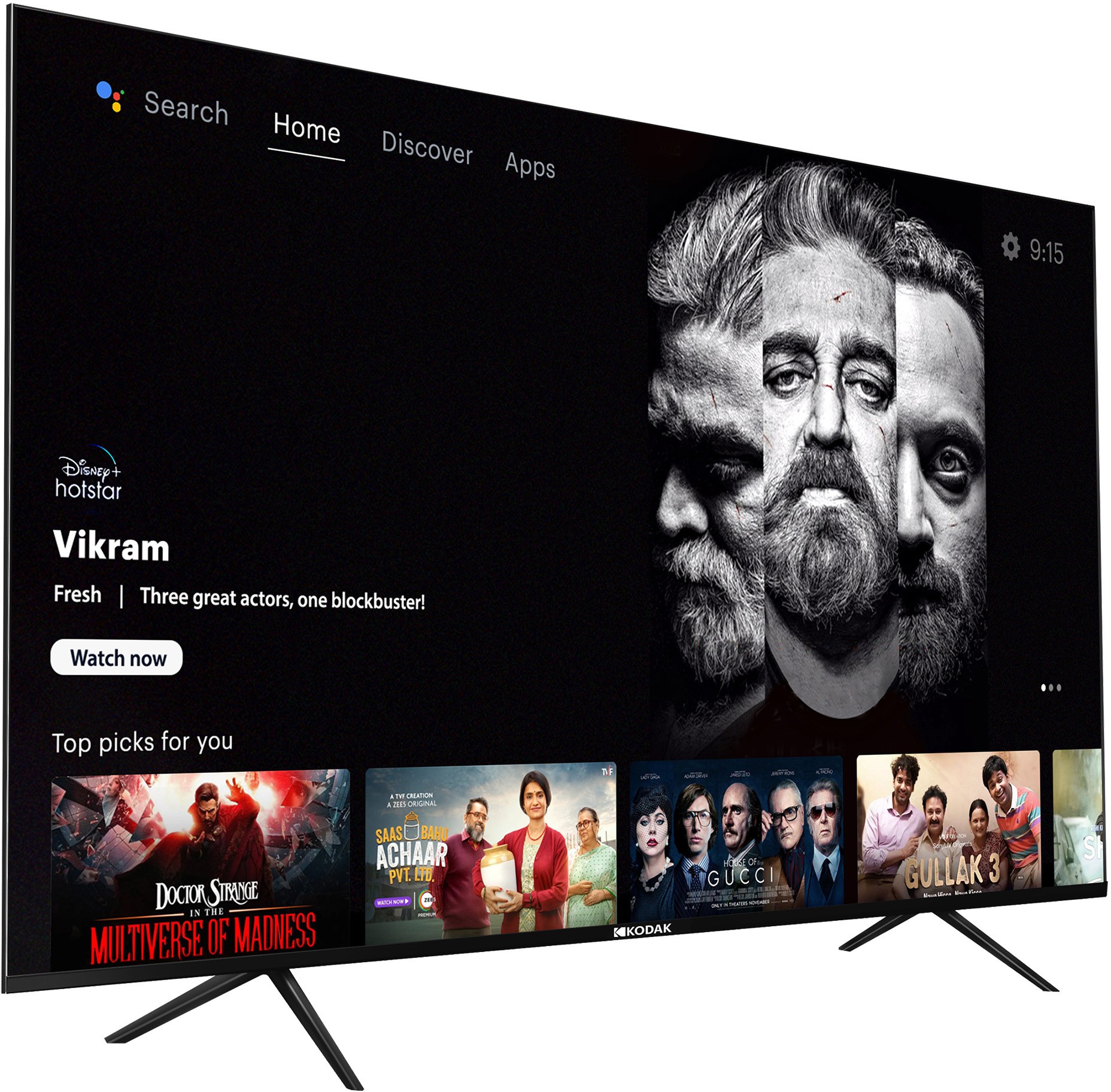 KODAK  7XPro (50 inch) Ultra HD (4K)IPS (50UHDX7XPROBL)