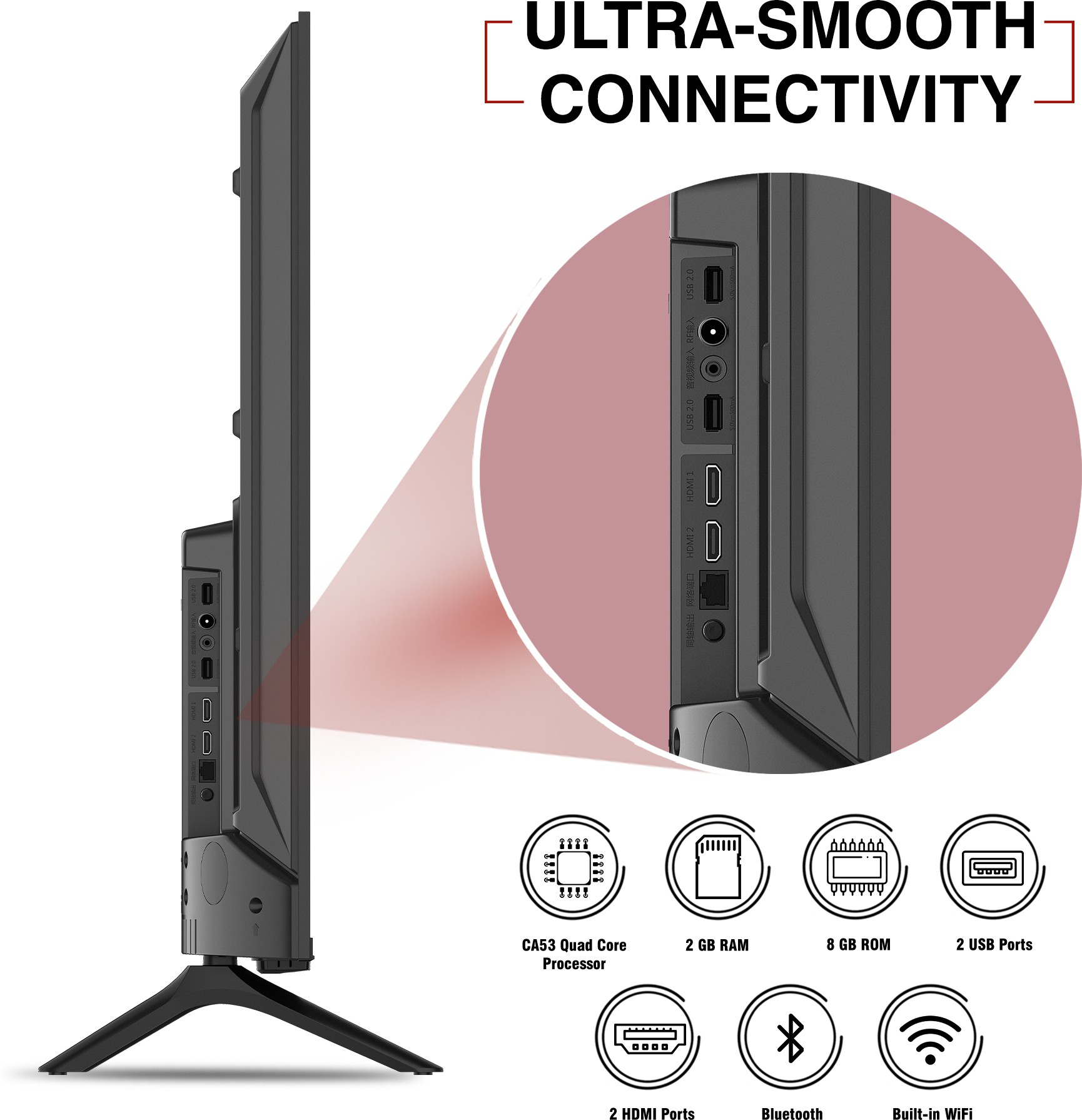 Sansui (43 inch) Ultra HD (4K) (JSW43ASUHD) Sansui (43 inch) Ultra HD (4K) (JSW43ASUHD)