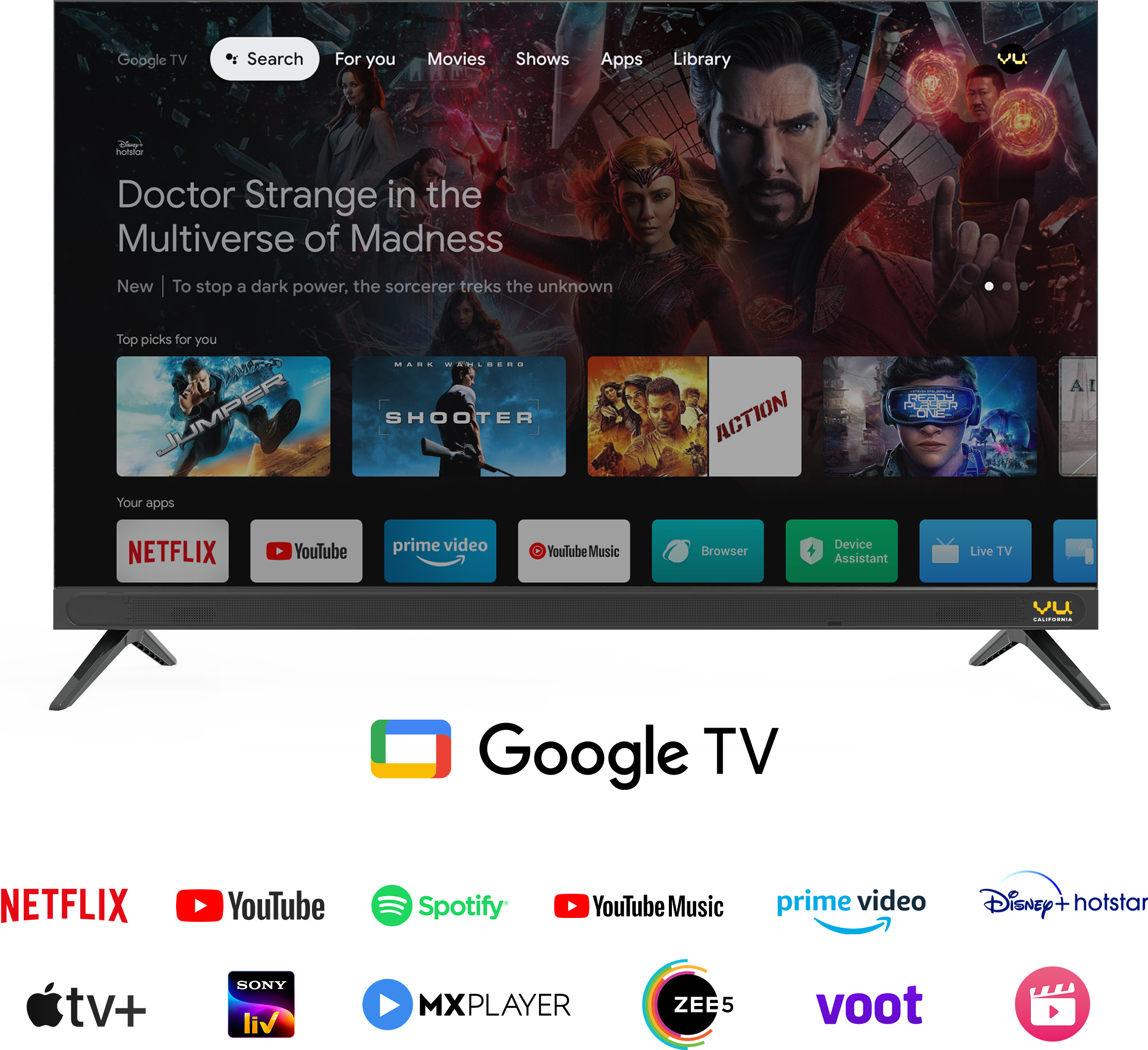 Vu cinema TV (43 inch) Ultra HD (4K) (43CA) Vu cinema TV (43 inch) Ultra HD (4K) (43CA)