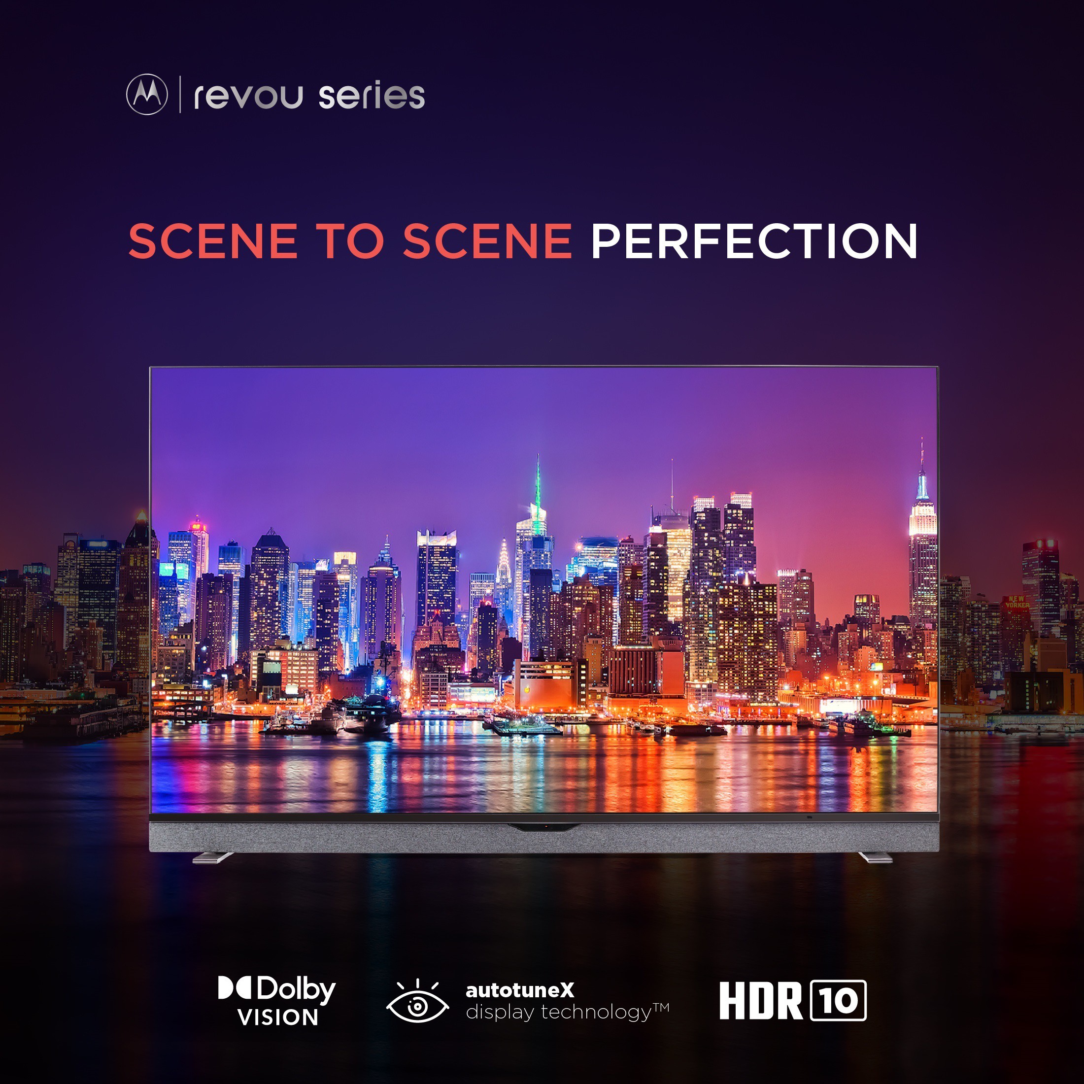 MOTOROLA Revou (50 inch) Ultra HD (4K)ADS (50UHDADMRS7P) MOTOROLA Revou (50 inch) Ultra HD (4K)ADS (50UHDADMRS7P)