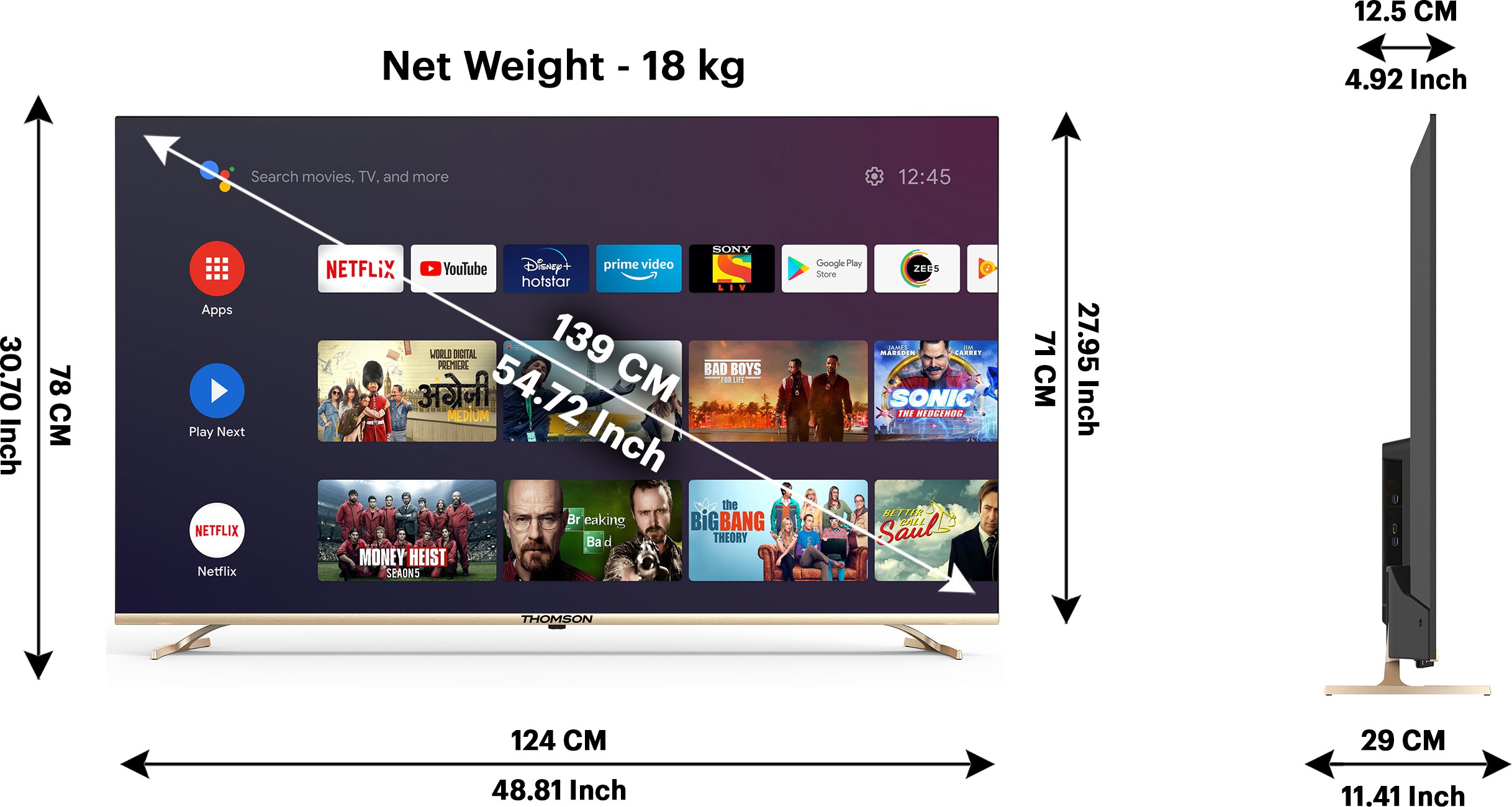 Thomson OATHPRO Series (55 inch) Ultra HD (4K)IPS (55 OATHPRO 0101) Thomson OATHPRO Series (55 inch) Ultra HD (4K)IPS (55 OATHPRO 0101)