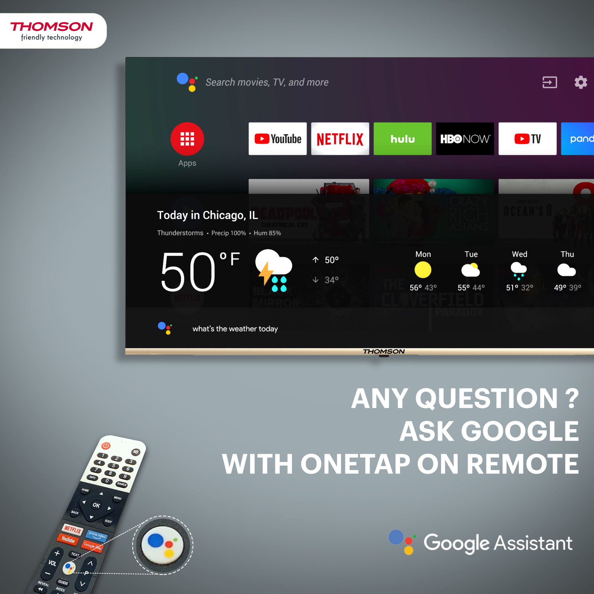 Thomson OATHPRO Series (55 inch) Ultra HD (4K)IPS (55 OATHPRO 0101) Thomson OATHPRO Series (55 inch) Ultra HD (4K)IPS (55 OATHPRO 0101)