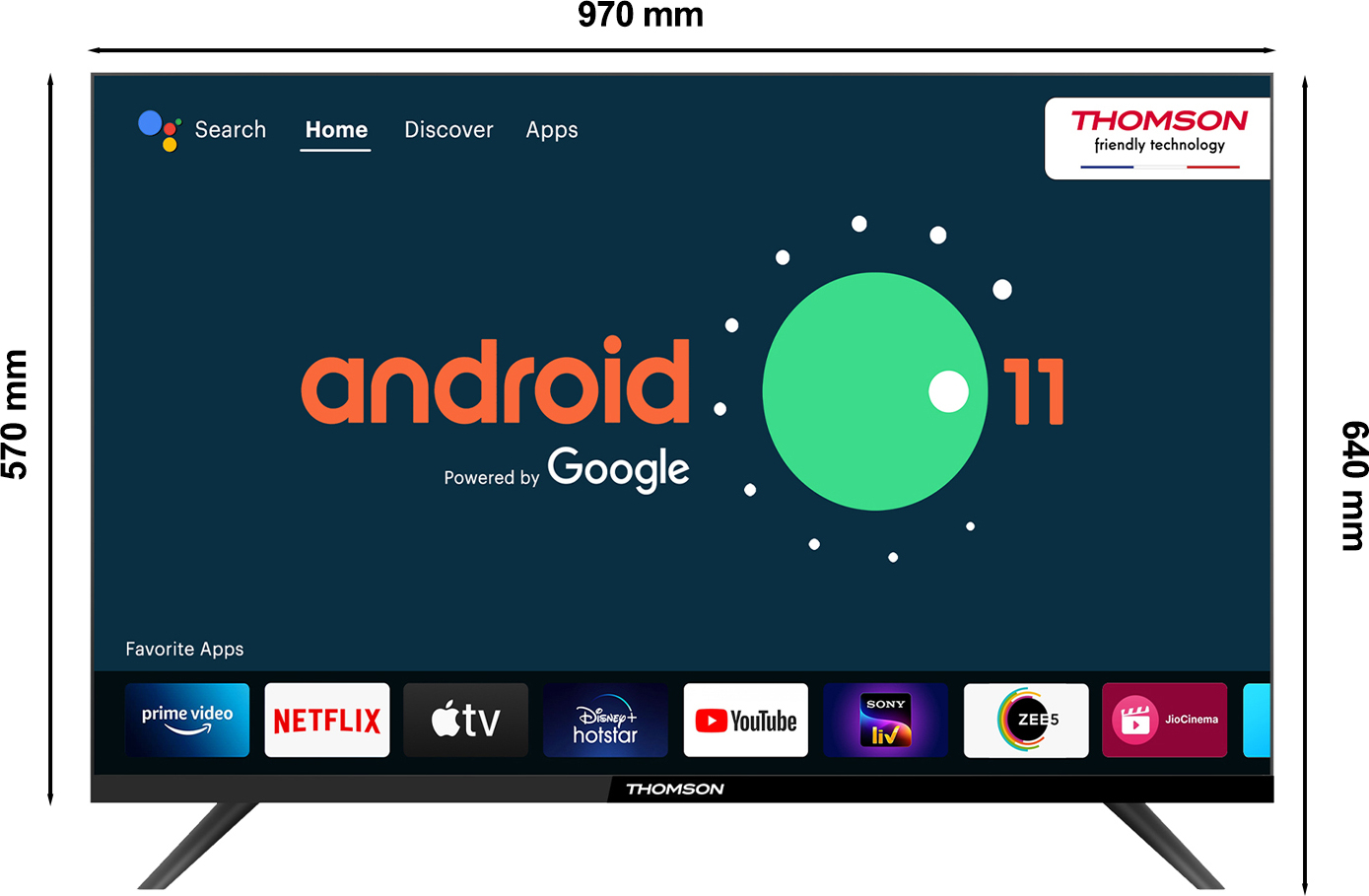 Thomson FA Series (43 inch) Full HD (43RT1055) Thomson FA Series (43 inch) Full HD (43RT1055)