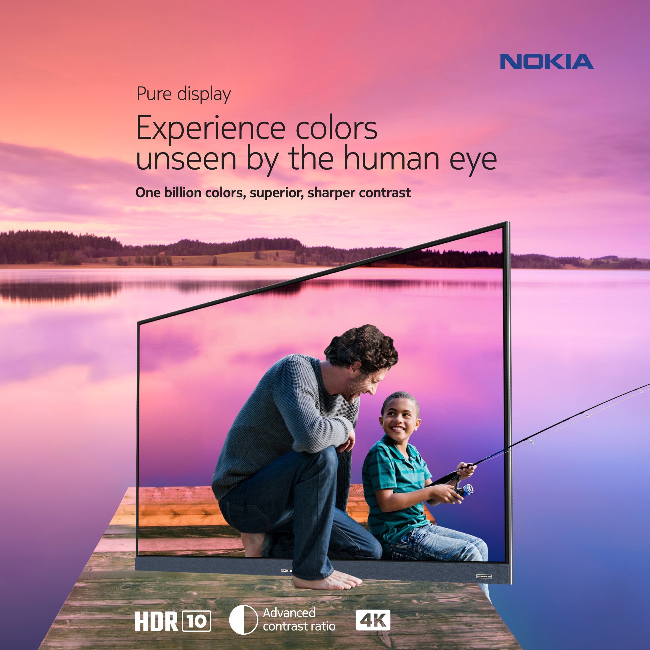 Nokia (50 inch) Ultra HD (4K)VA Panel (50TAUHDN) Nokia (50 inch) Ultra HD (4K)VA Panel (50TAUHDN)