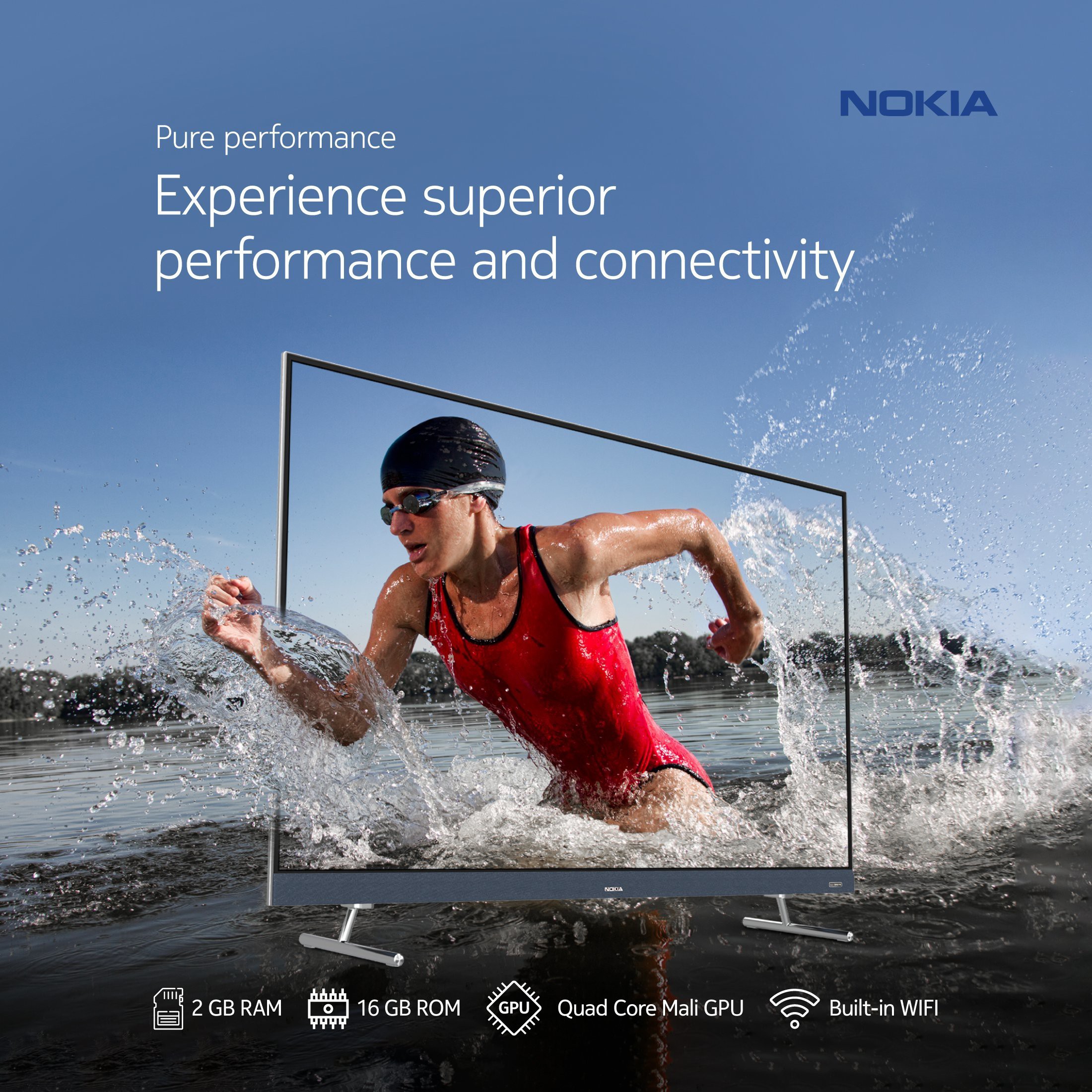 Nokia (50 inch) Ultra HD (4K)VA Panel (50TAUHDN) Nokia (50 inch) Ultra HD (4K)VA Panel (50TAUHDN)
