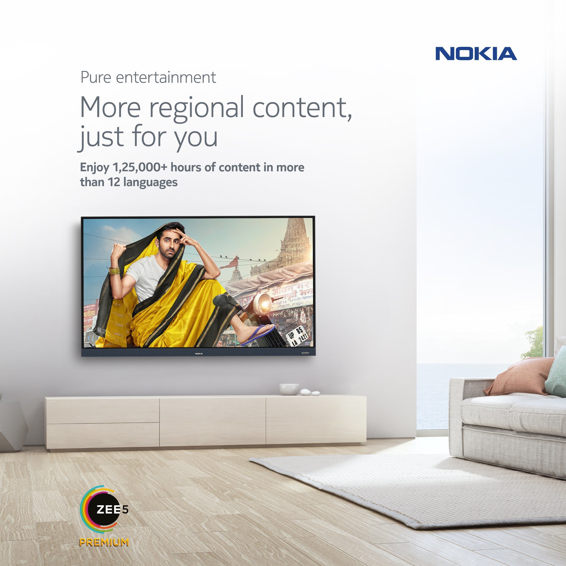 Nokia (50 inch) Ultra HD (4K)VA Panel (50TAUHDN) Nokia (50 inch) Ultra HD (4K)VA Panel (50TAUHDN)