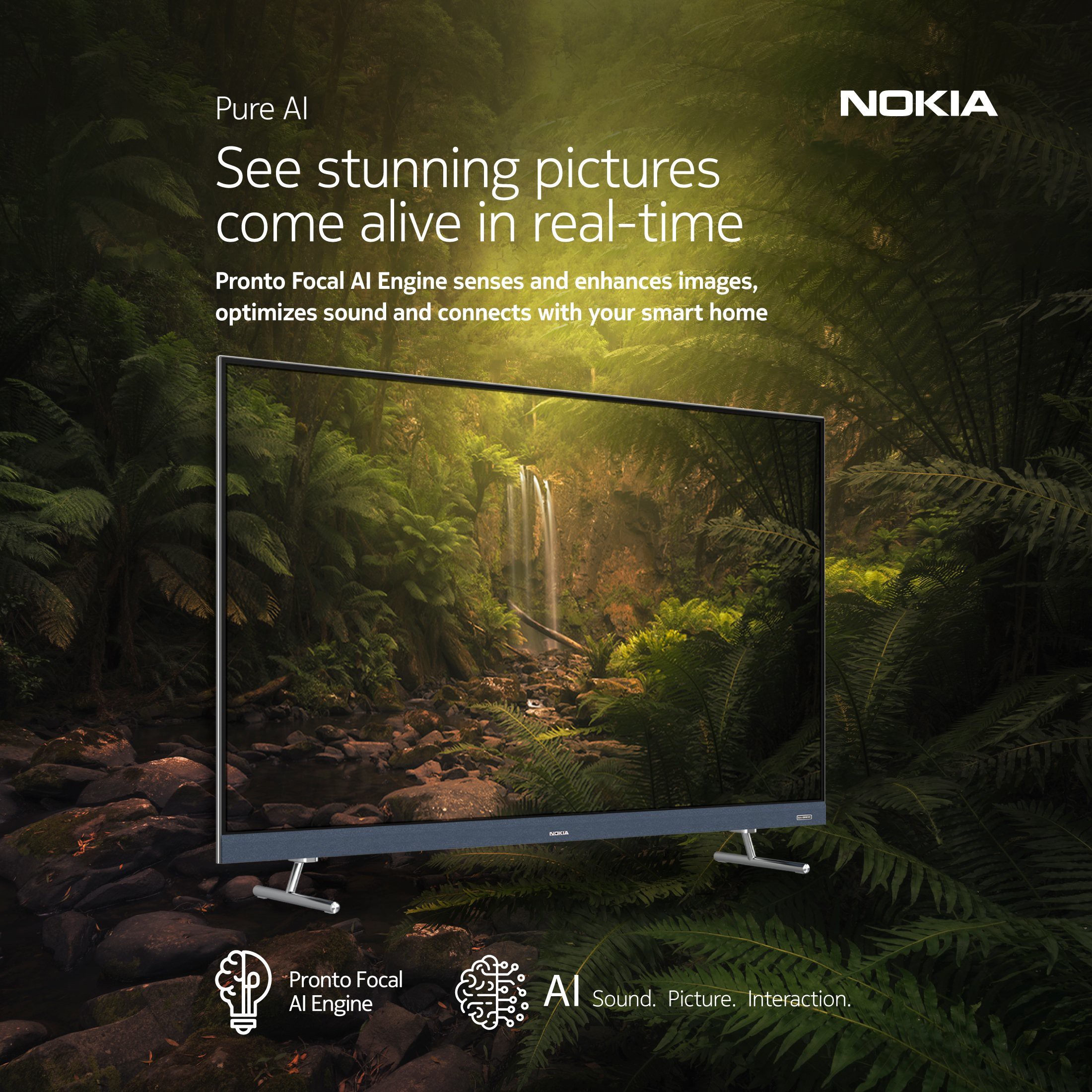 Nokia (50 inch) Ultra HD (4K)VA Panel (50TAUHDN) Nokia (50 inch) Ultra HD (4K)VA Panel (50TAUHDN)