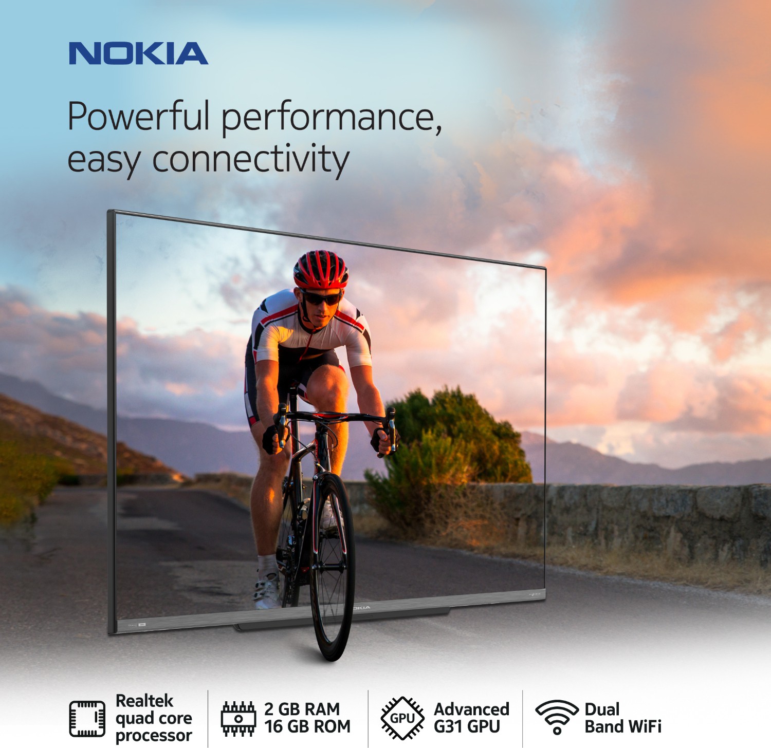 Nokia (50 inch) Ultra HD (4K)VA Panel (50UHDAQNDT5Q) Nokia (50 inch) Ultra HD (4K)VA Panel (50UHDAQNDT5Q)