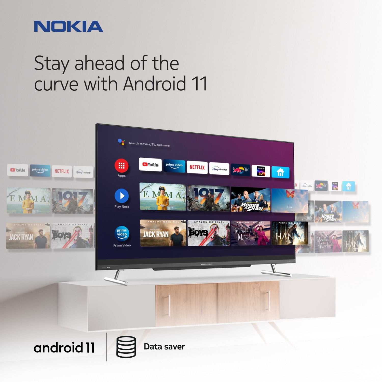 Nokia (50 inch) Ultra HD (4K)VA Panel (50UHDAQNDT5Q) Nokia (50 inch) Ultra HD (4K)VA Panel (50UHDAQNDT5Q)