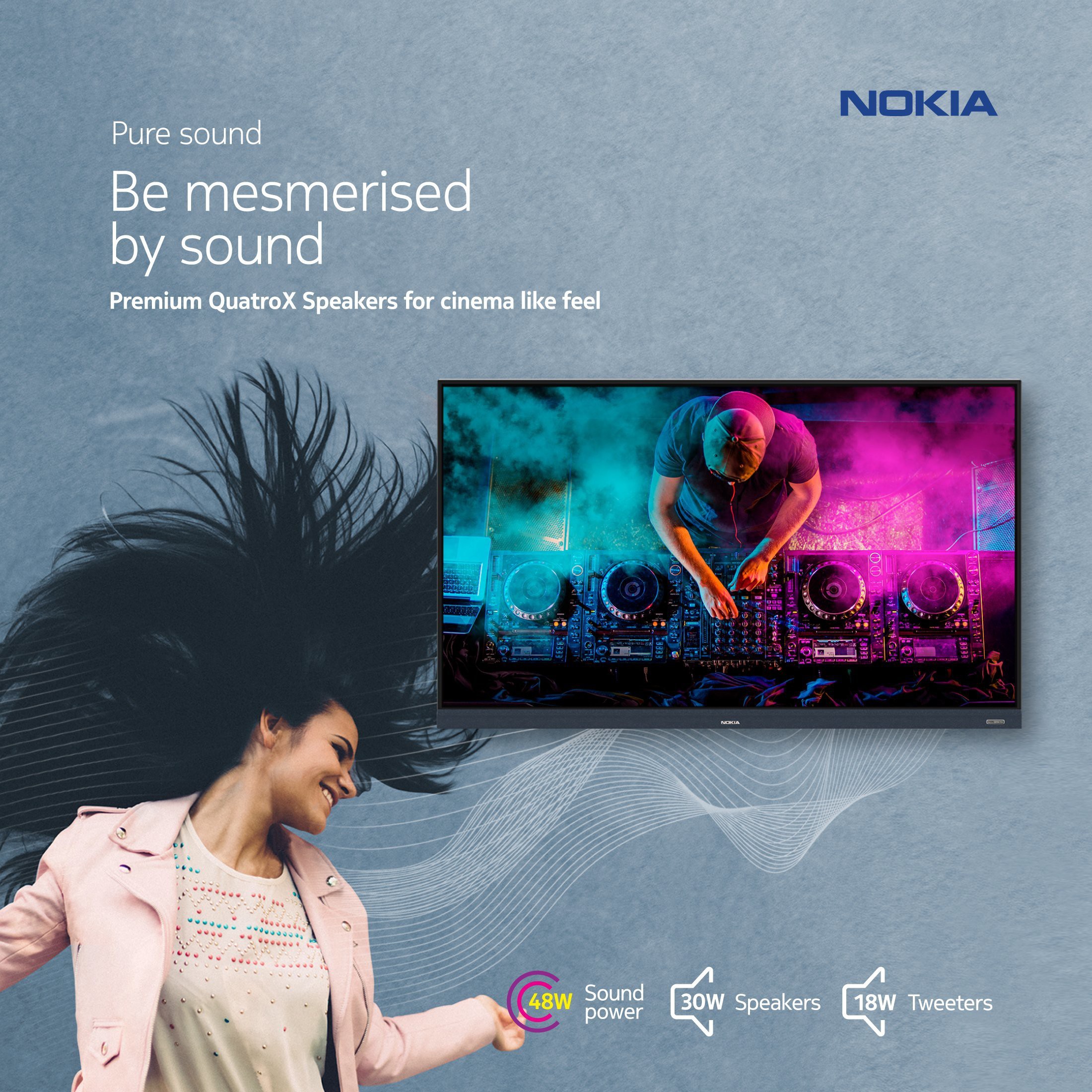 Nokia (55 inch) Ultra HD (4K)VA Panel (55TAUHDN) Nokia (55 inch) Ultra HD (4K)VA Panel (55TAUHDN)