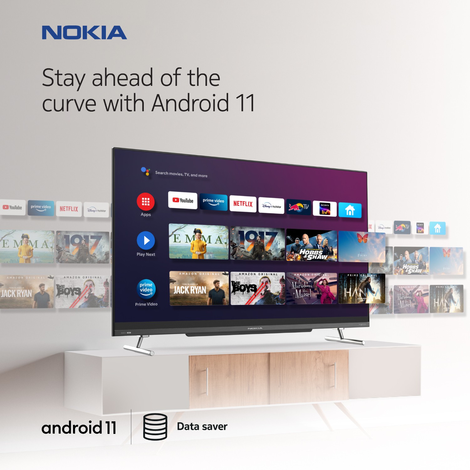 Nokia (55 inch) Ultra HD (4K)VA Panel (55UHDAQNDT5Q) Nokia (55 inch) Ultra HD (4K)VA Panel (55UHDAQNDT5Q)