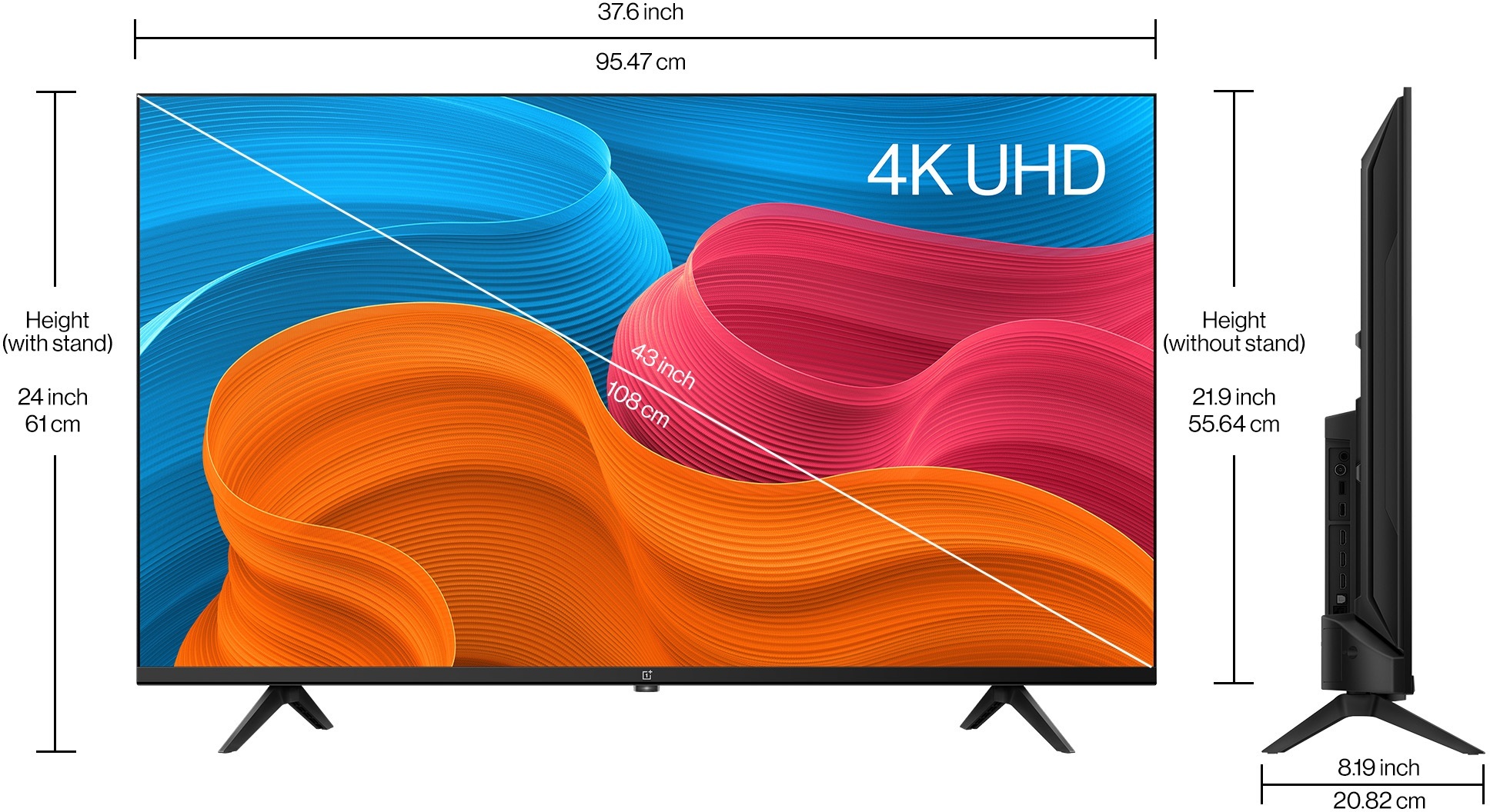 OnePlus (43 inch) Ultra HD (4K) (43UD2A00) OnePlus (43 inch) Ultra HD (4K) (43UD2A00)