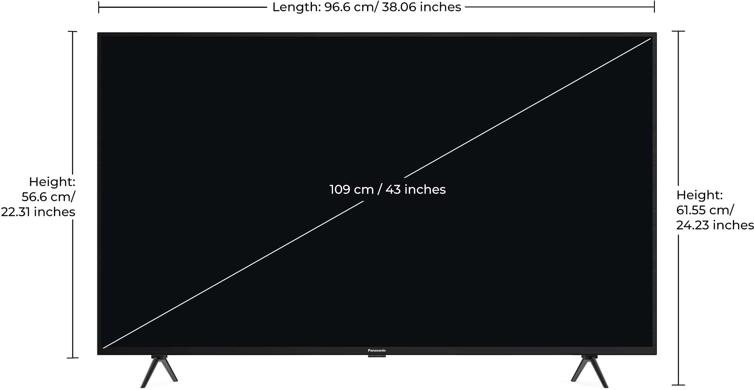 Panasonic   (43 inch) Ultra HD (4K) (TH-43MX660DX)