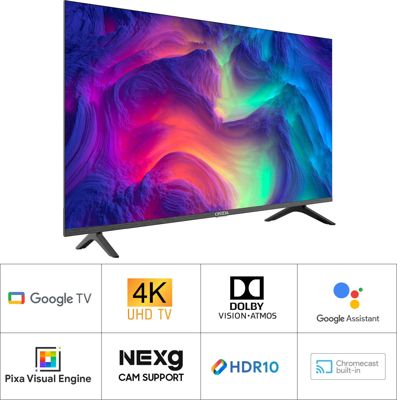 ONIDA   (50 inch) Ultra HD (4K) (50UIG)