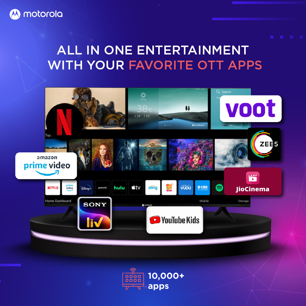 MOTOROLA Envision (55 inch) Ultra HD (4K) (55UHDADMXSBE) MOTOROLA Envision (55 inch) Ultra HD (4K) (55UHDADMXSBE)