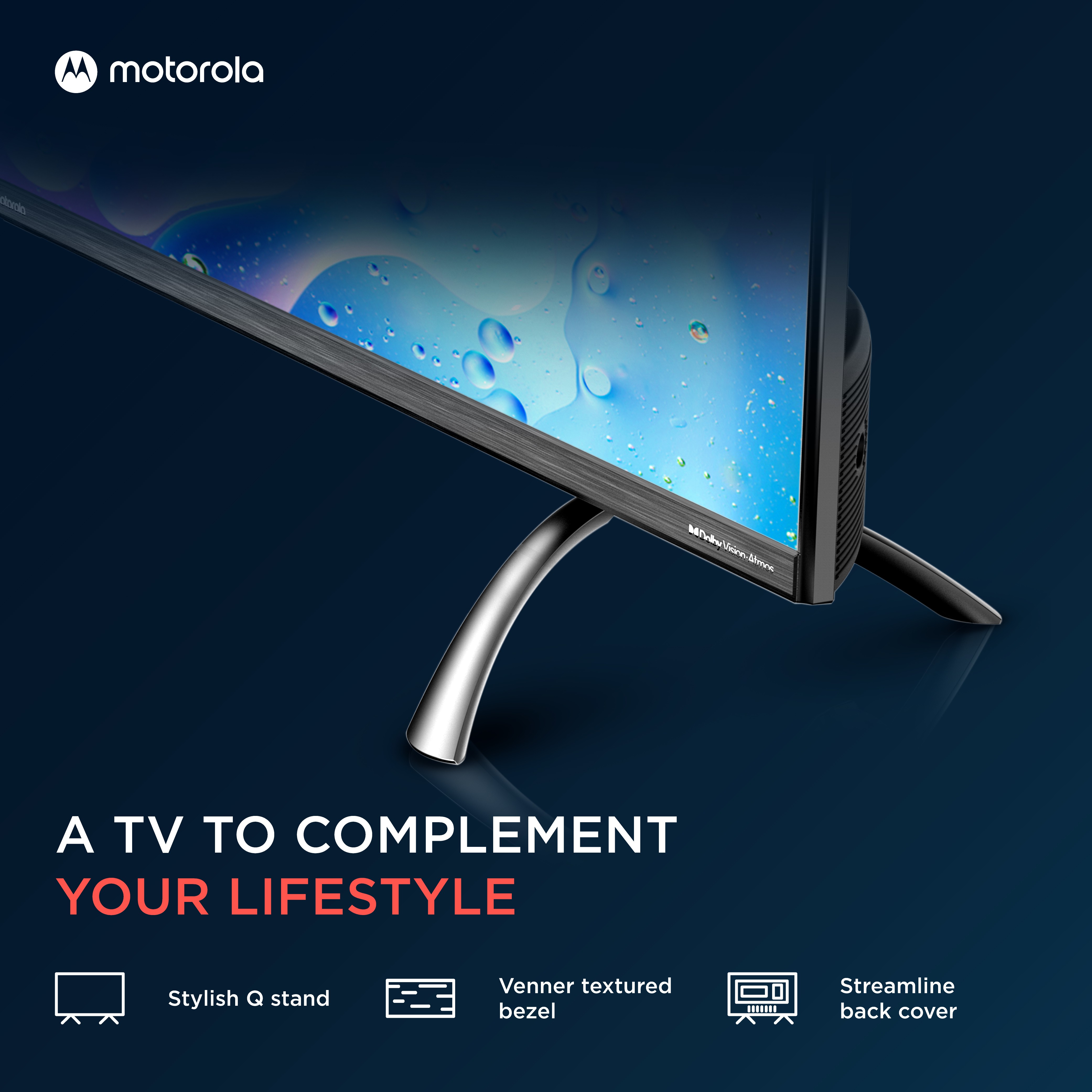 MOTOROLA Revou-Q (50 inch) Ultra HD (4K)VA Panel (50UHDAQMDT5Q) MOTOROLA Revou-Q (50 inch) Ultra HD (4K)VA Panel (50UHDAQMDT5Q)