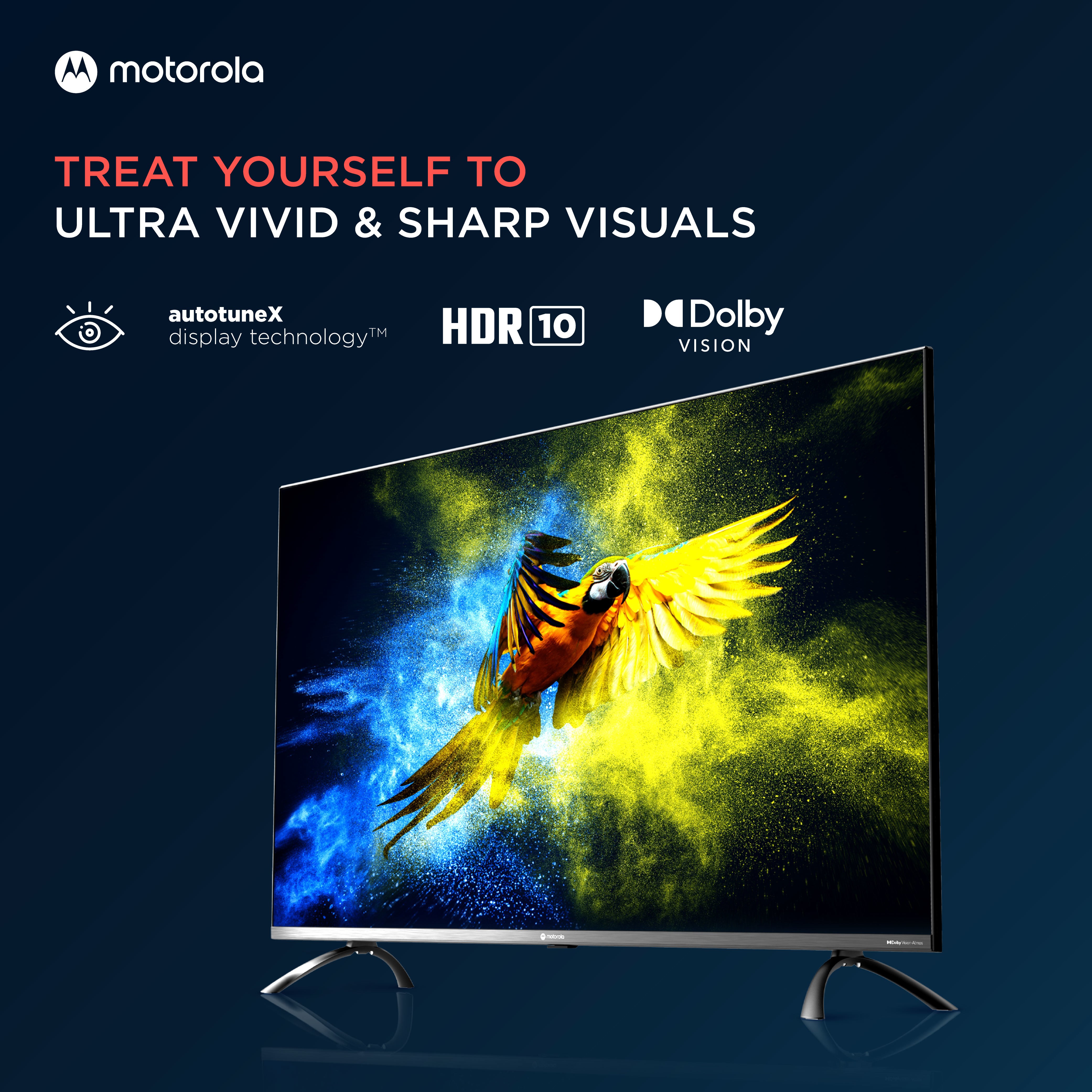 MOTOROLA Revou-Q (50 inch) Ultra HD (4K)VA Panel (50UHDAQMDT5Q) MOTOROLA Revou-Q (50 inch) Ultra HD (4K)VA Panel (50UHDAQMDT5Q)