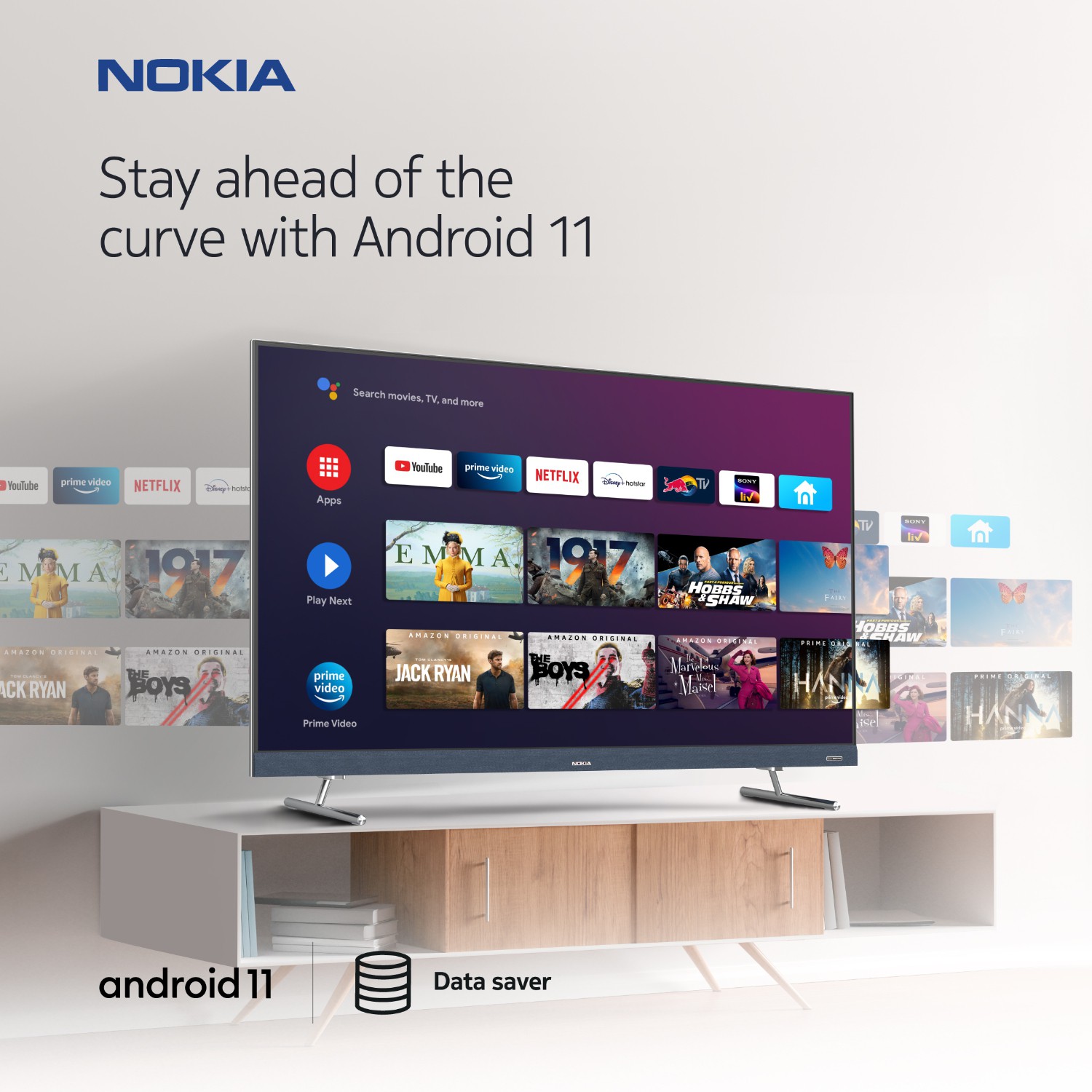 Nokia (50 inch) Ultra HD (4K)VA Panel (50UHDADNDT8P) Nokia (50 inch) Ultra HD (4K)VA Panel (50UHDADNDT8P)