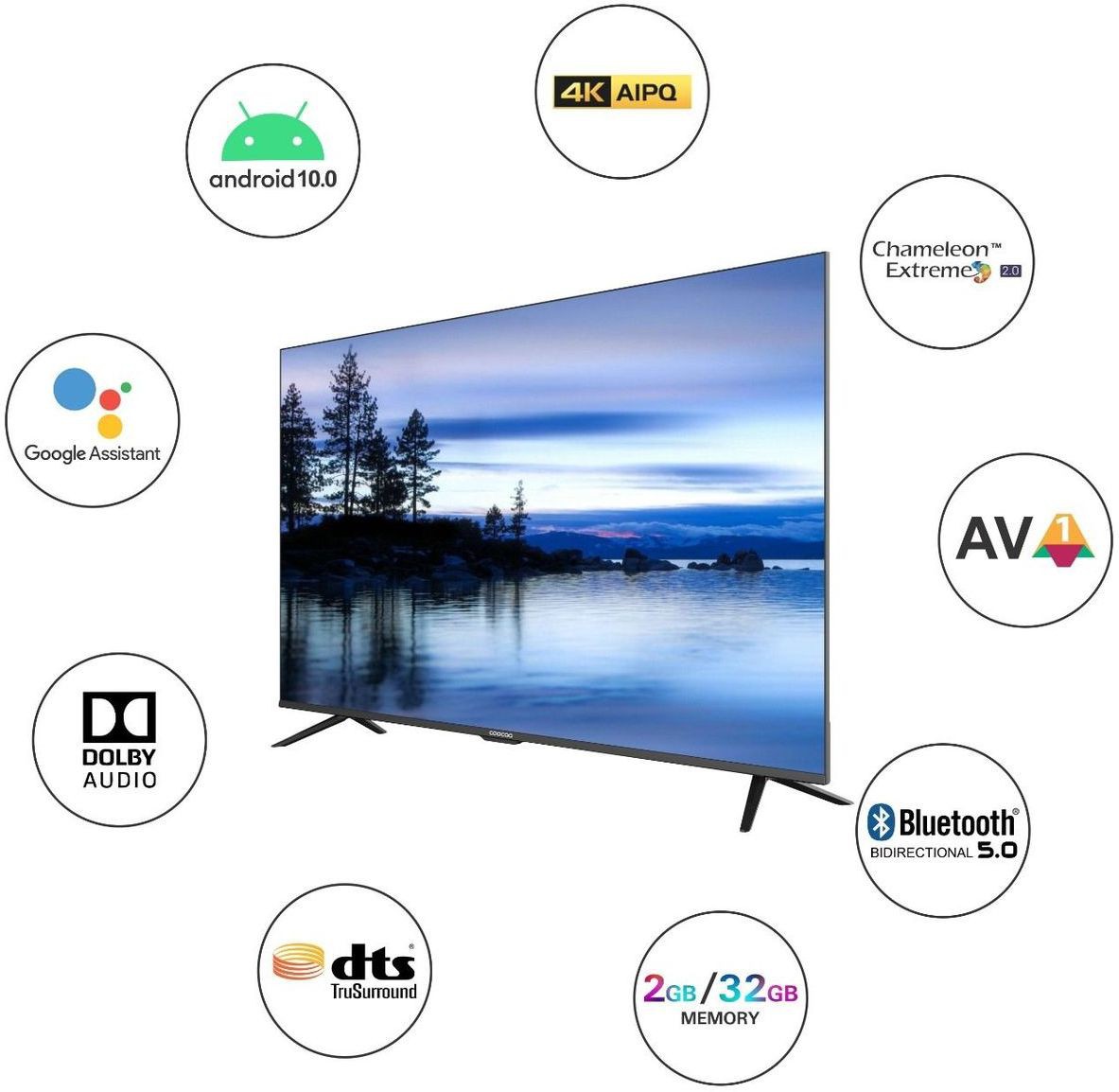 Coocaa (55 inch) Ultra HD (4K) (55S6G Pro) Coocaa (55 inch) Ultra HD (4K) (55S6G Pro)