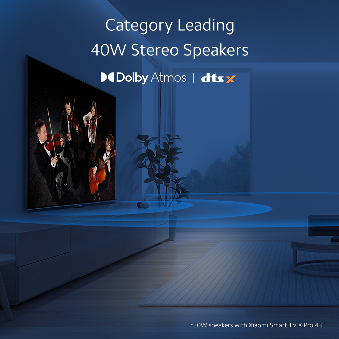Xiaomi  X Pro (43 inch) Ultra HD (4K) (L43M8-5XIN)