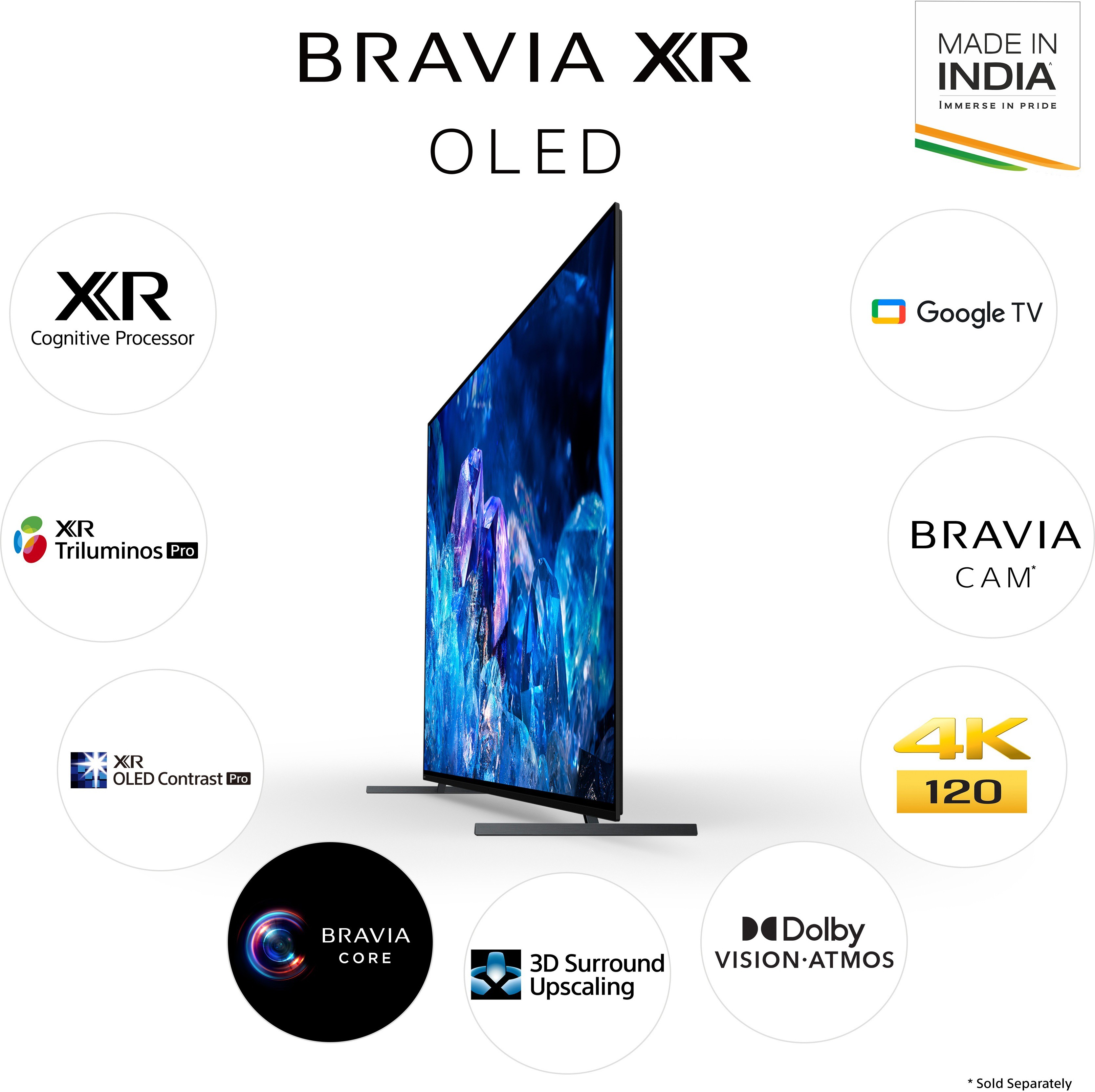 SONY (65 inch) Ultra HD (4K) (XR-65A80K IN5) SONY (65 inch) Ultra HD (4K) (XR-65A80K IN5)