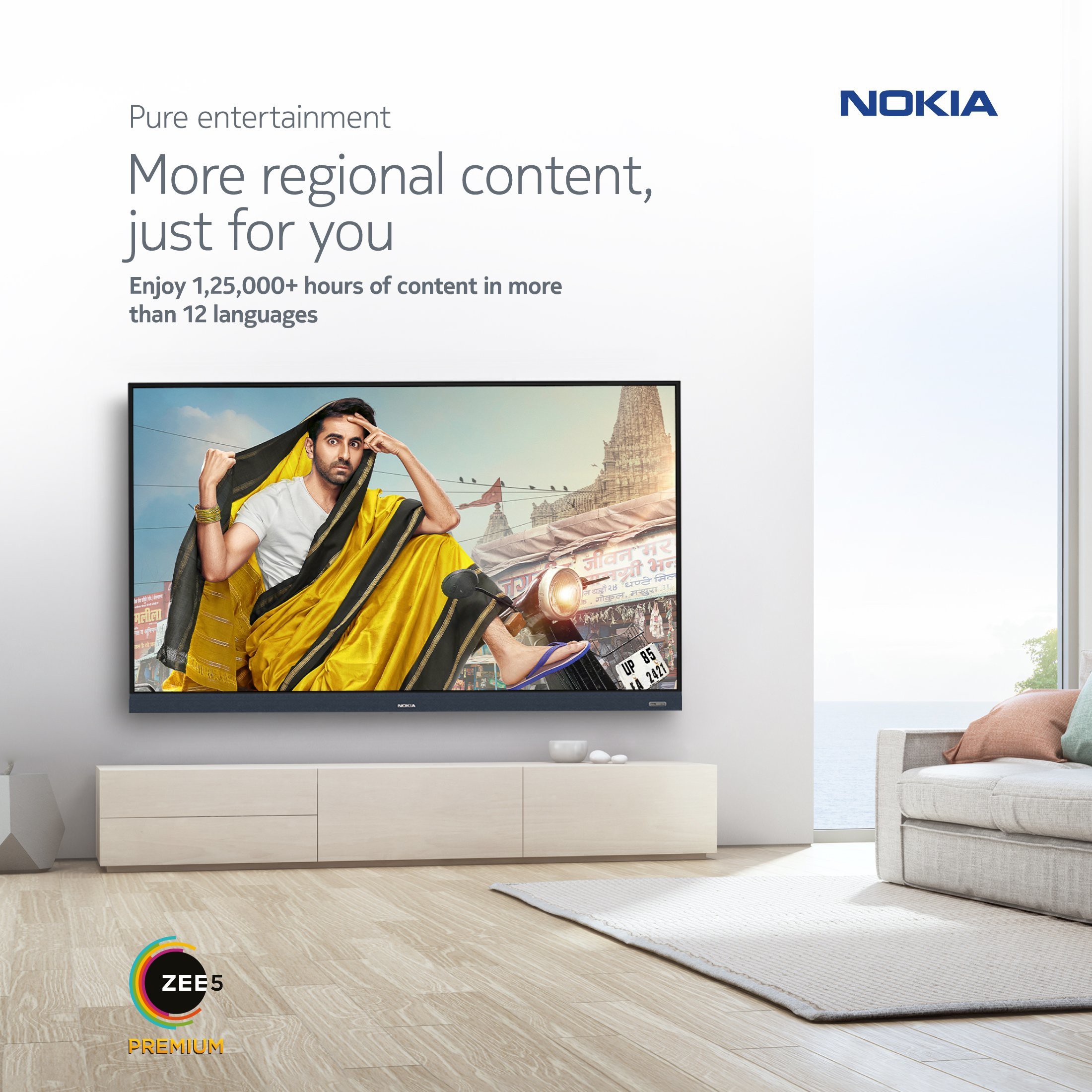 Nokia (65 inch) Ultra HD (4K)VA Panel (65TAUHDN) Nokia (65 inch) Ultra HD (4K)VA Panel (65TAUHDN)