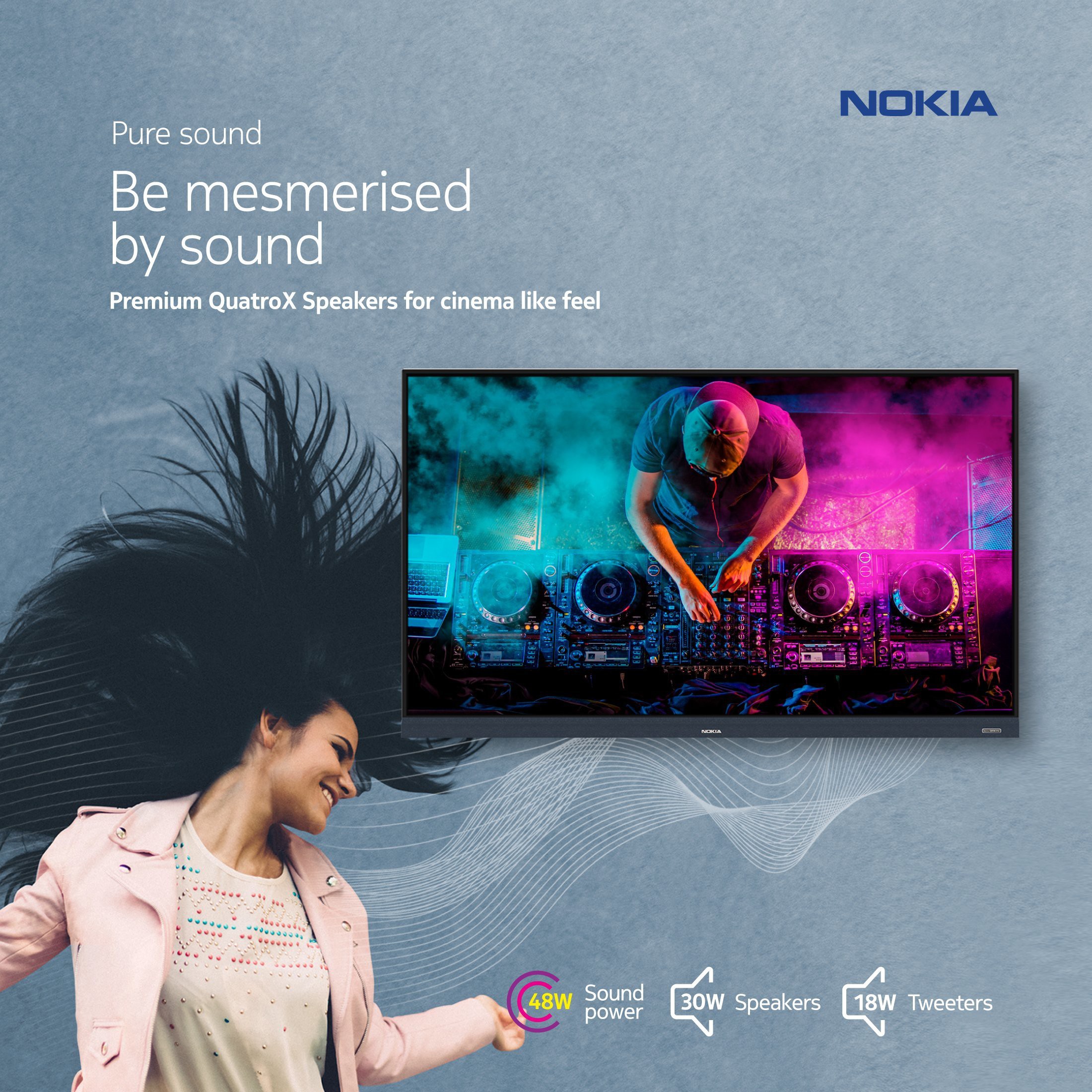 Nokia (65 inch) Ultra HD (4K)VA Panel (65TAUHDN) Nokia (65 inch) Ultra HD (4K)VA Panel (65TAUHDN)
