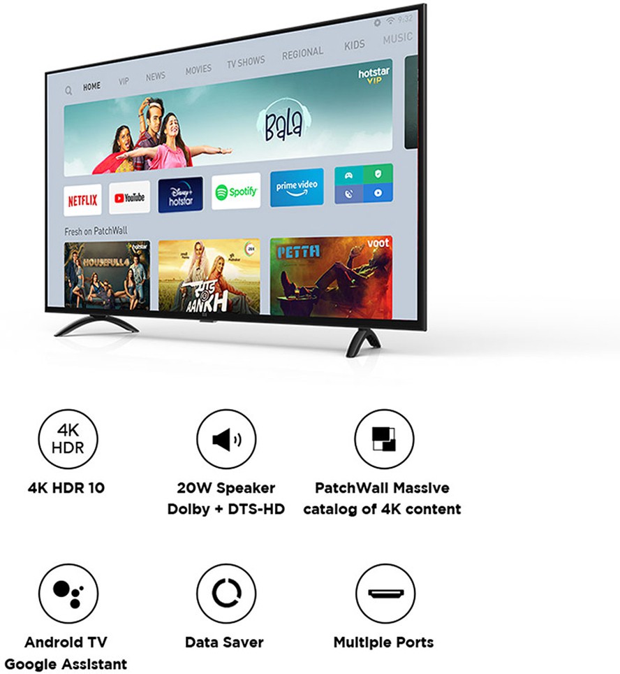 Xiaomi 4X (55 inch) Ultra HD (4K) (L55M5-5XIN) Xiaomi 4X (55 inch) Ultra HD (4K) (L55M5-5XIN)